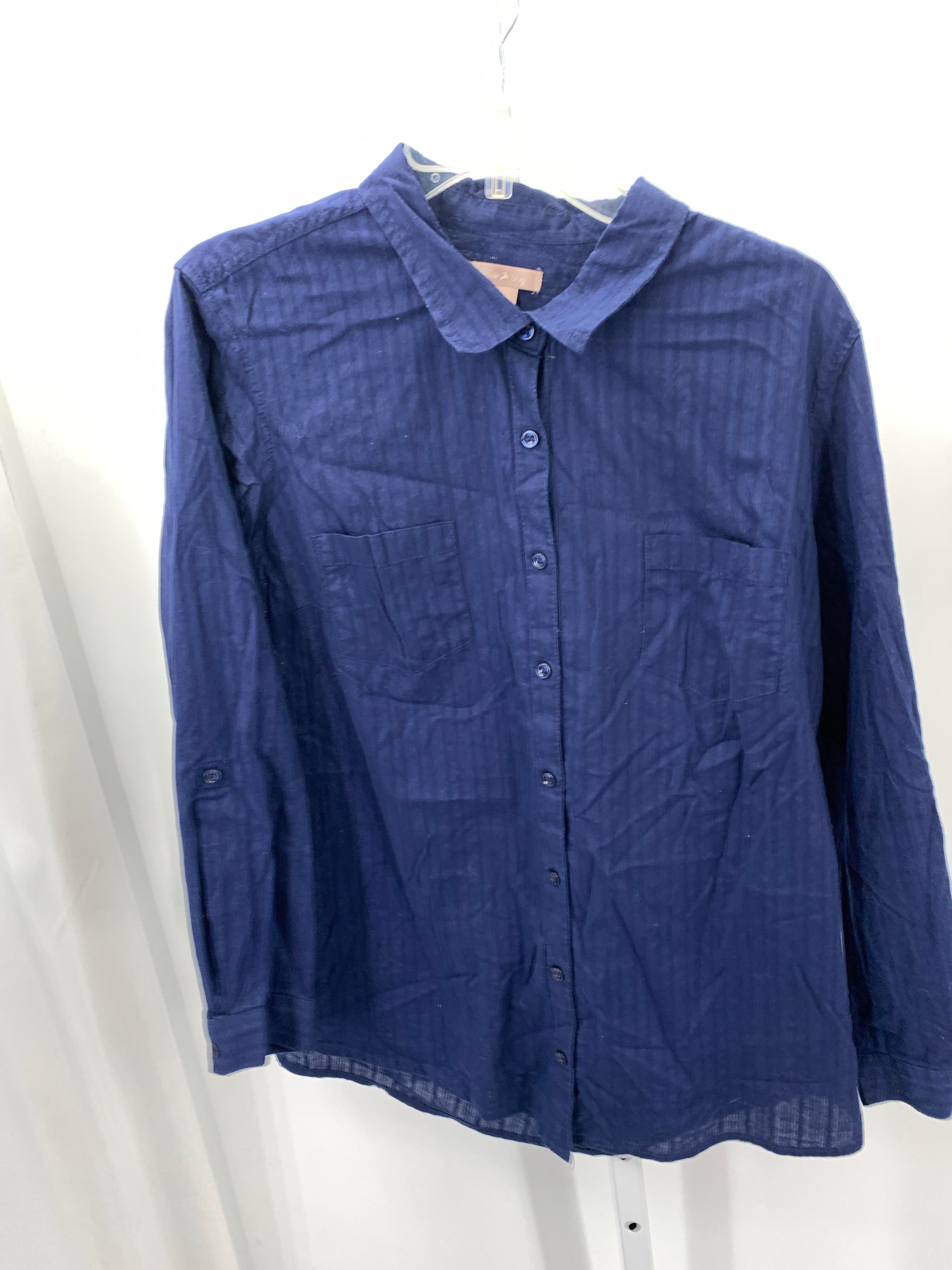 White Stag Size Large Misses Long Sleeve Shirt