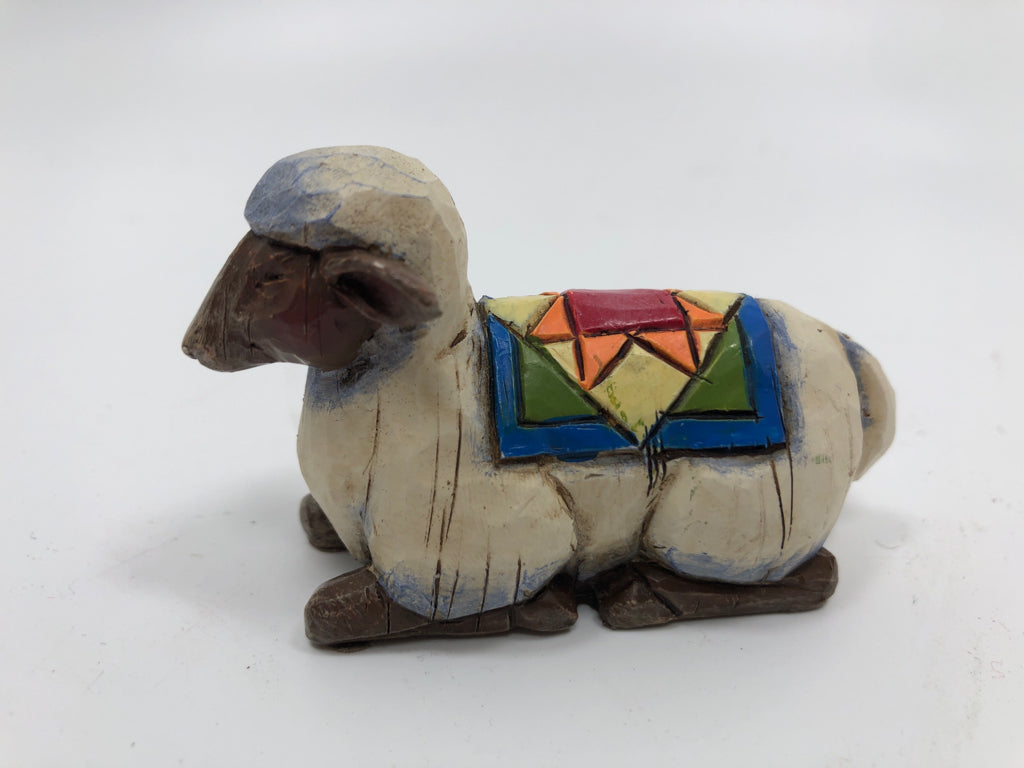 NATIVITY SHEEP FIGURINE-JIM SHORE HEARTWOOD CREEK.