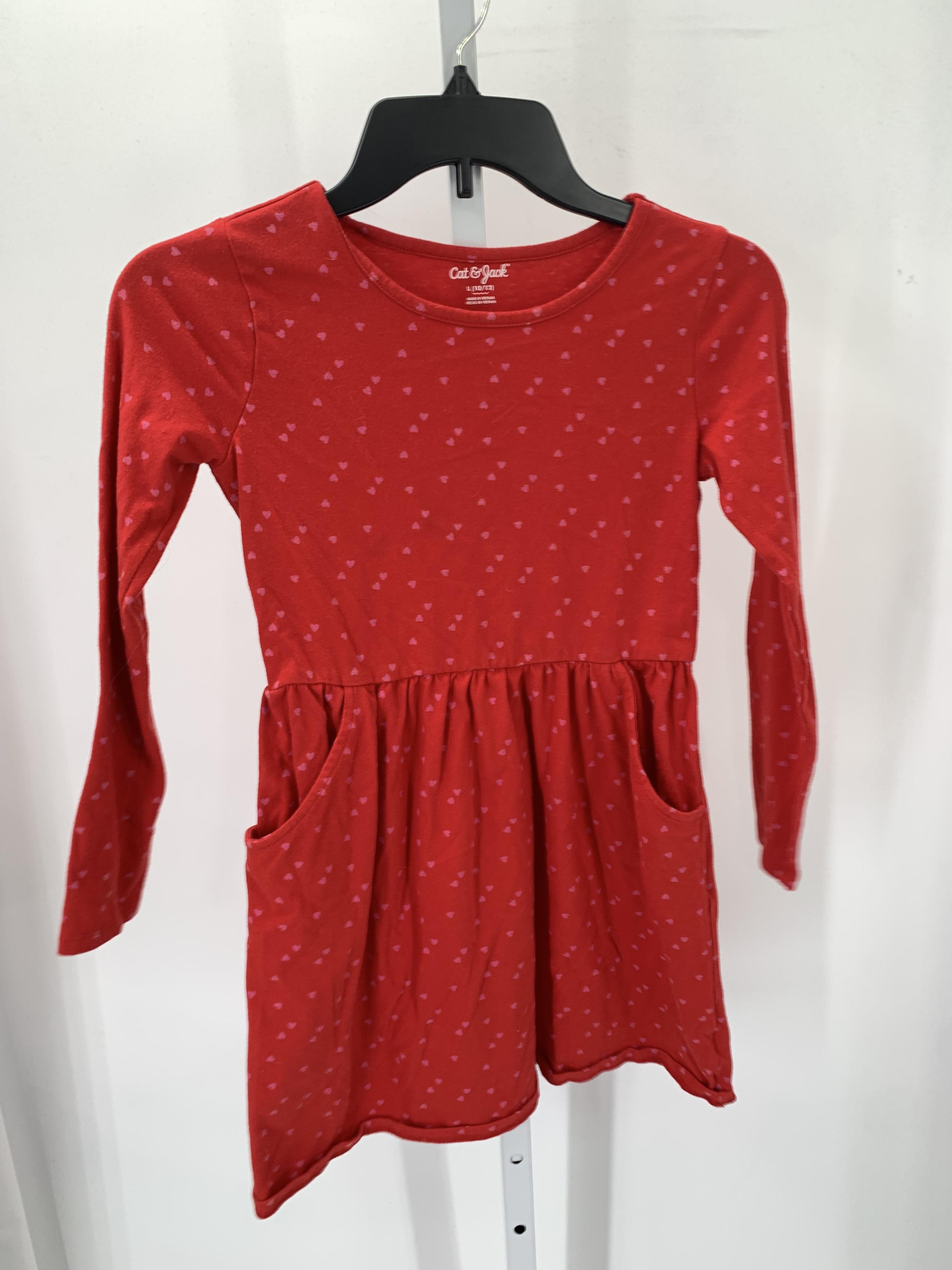 Cat & Jack Size 10-12 Girls Long Sleeve Dress