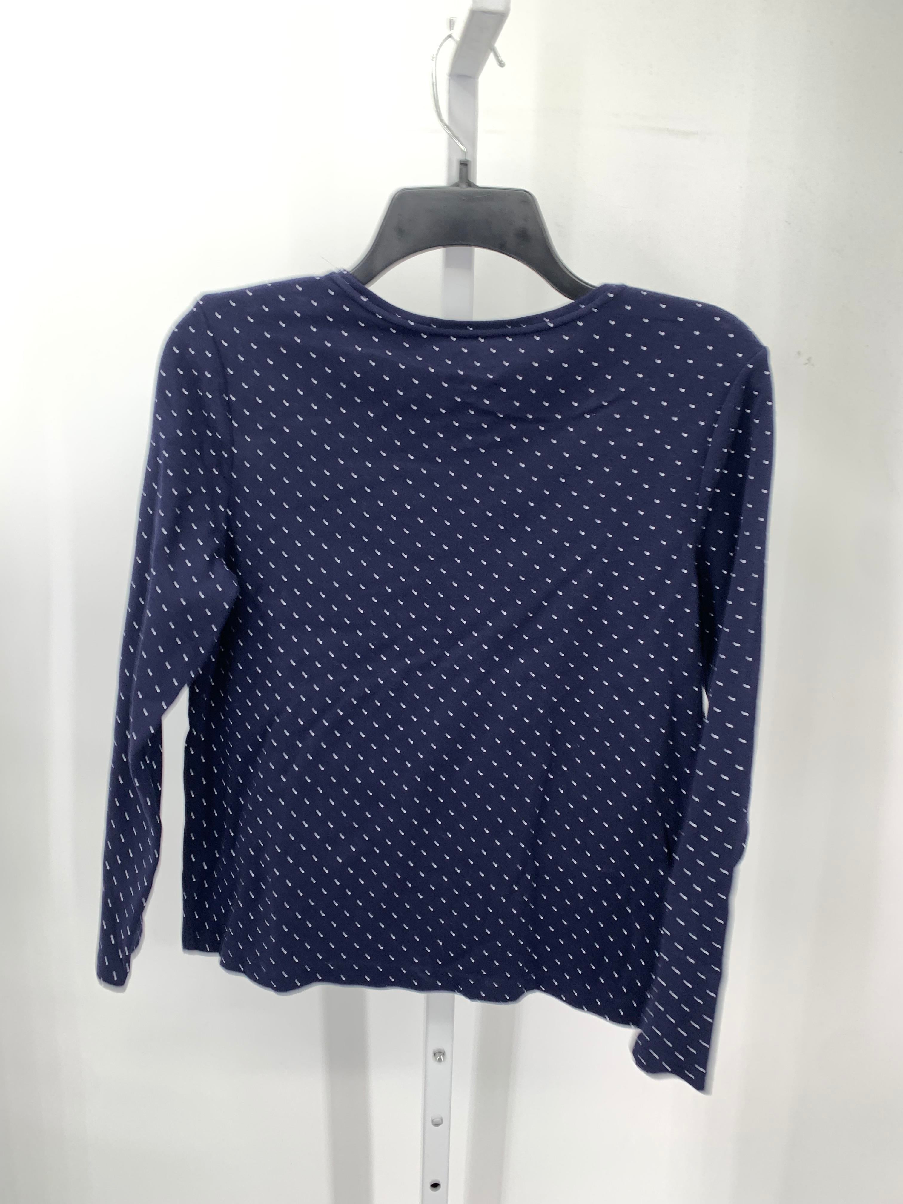Croft & Barrow Size Medium Petite Petite Long Sleeve Shirt