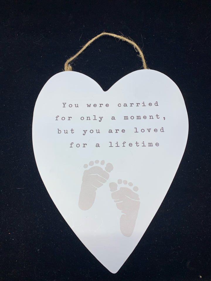 YOU WERE CARRIED - METAL WALL HANGING.