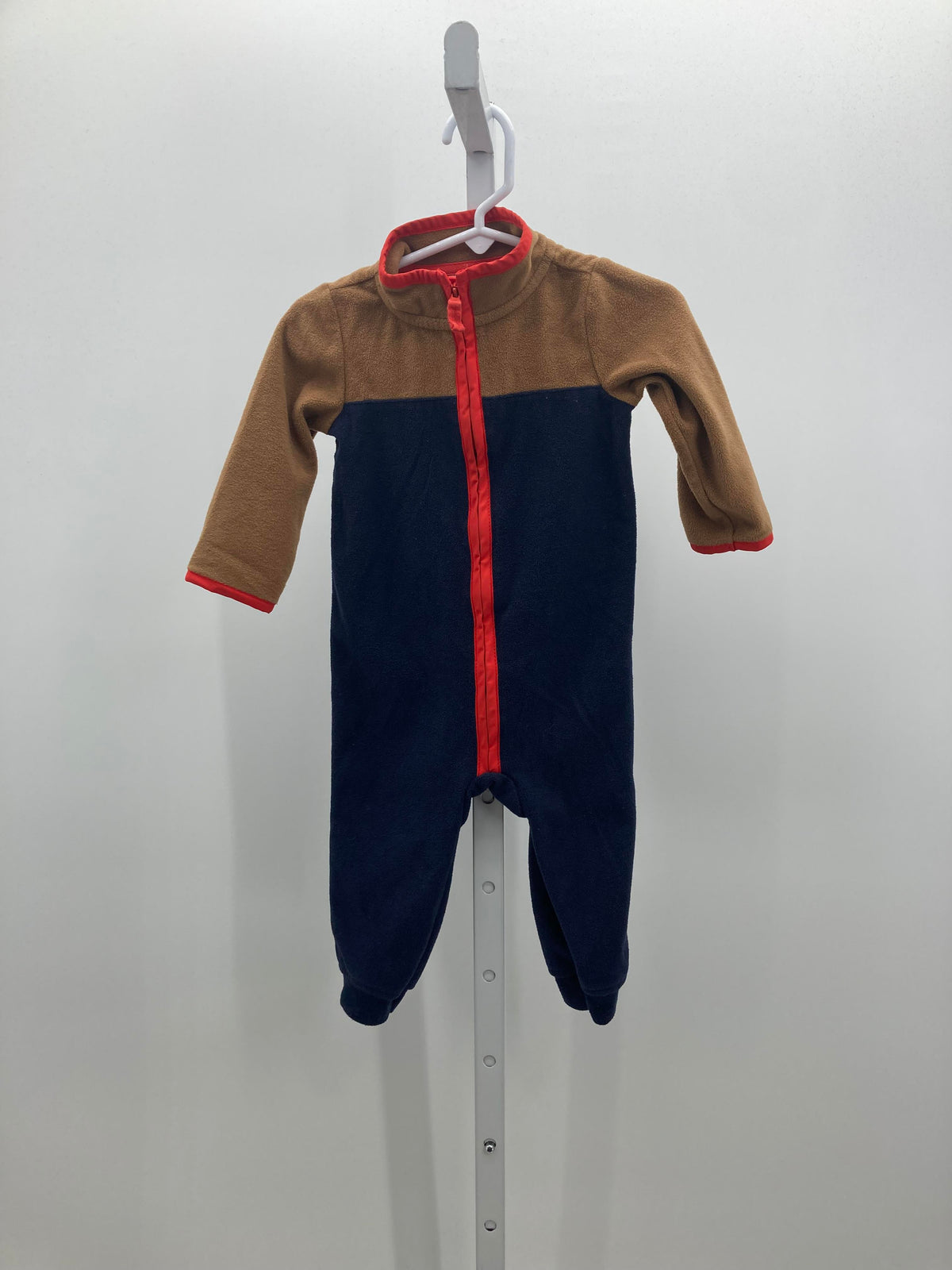 NAVY ZIP FLECE
