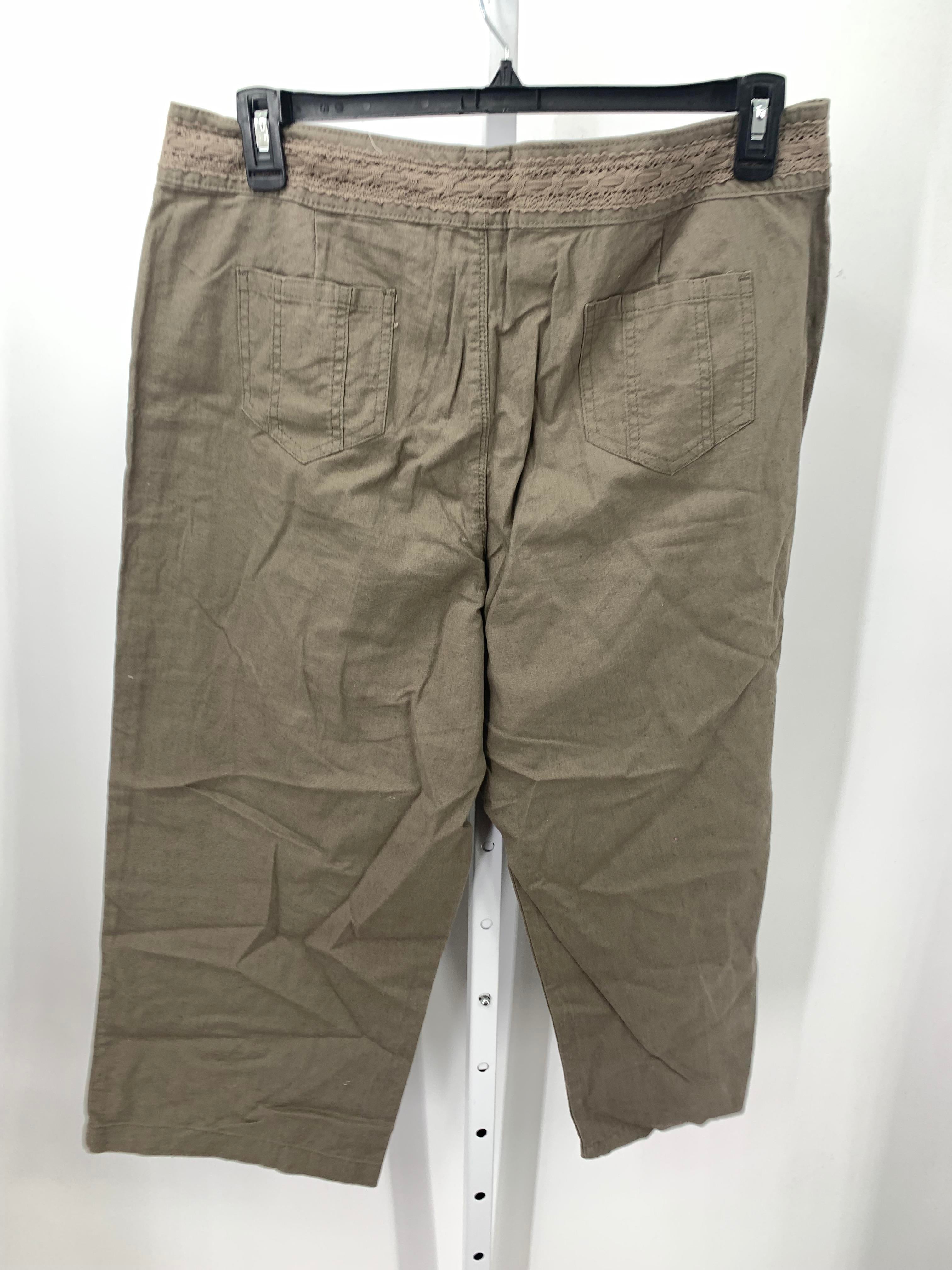 Lee Size 18 Misses Capri Pants
