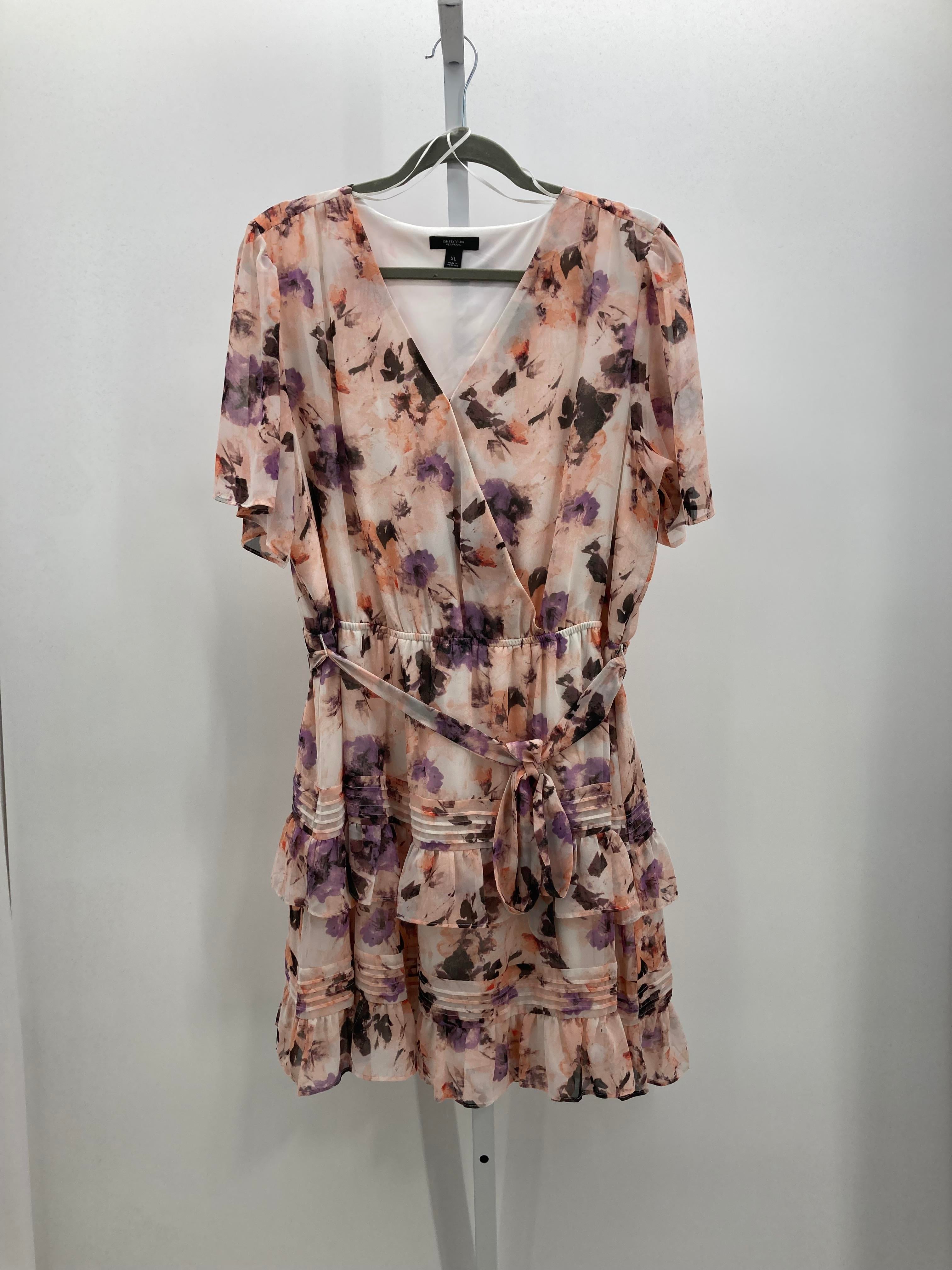Vera Wang Size Extra Large Misses Sleeveless Dress