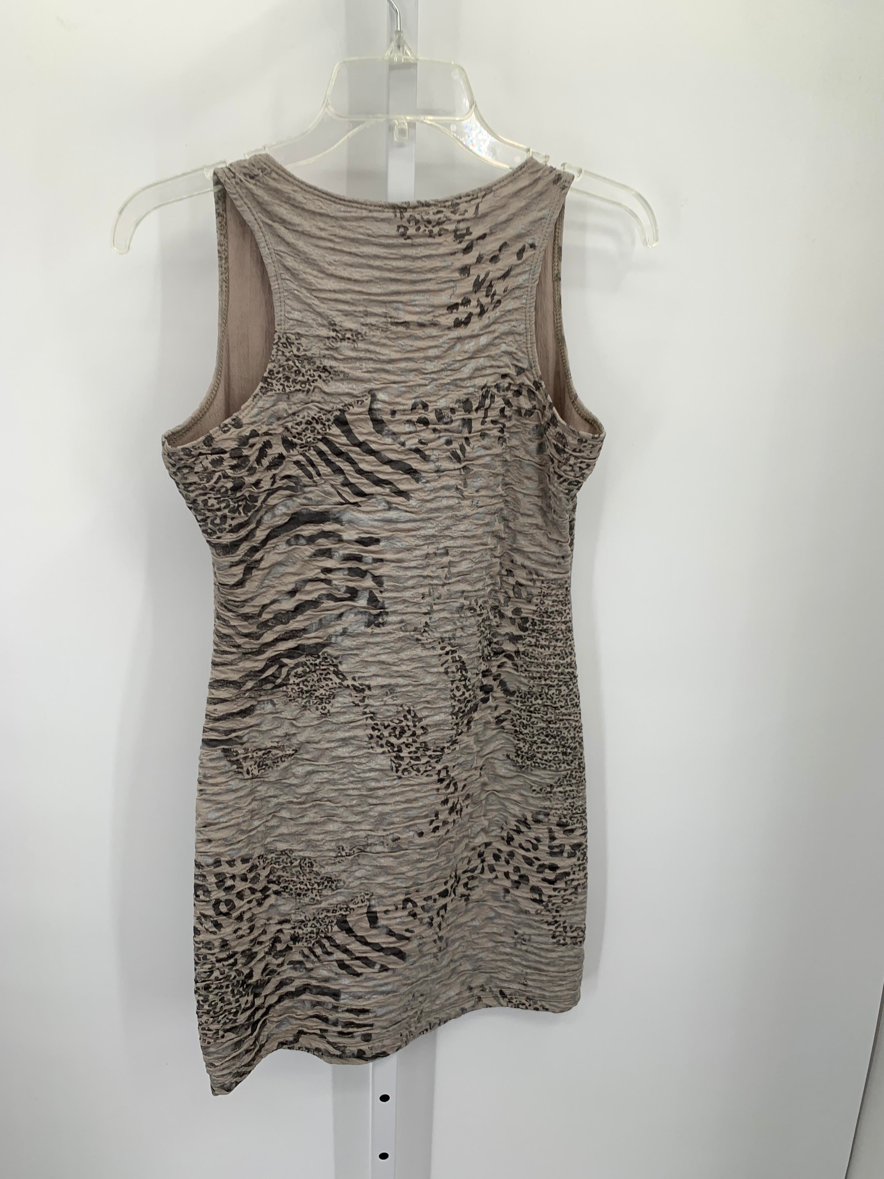 Dots Size Medium Misses Sleeveless Dress