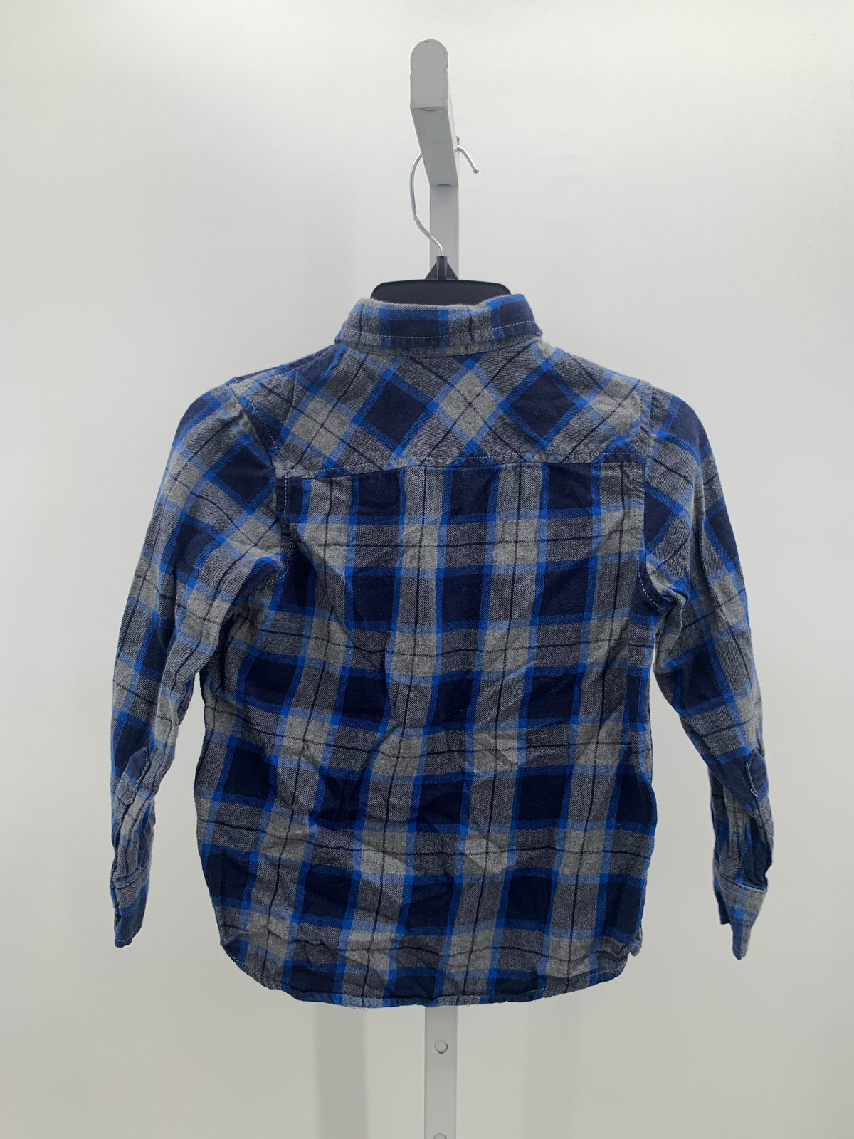 GREY PLAID BTN DOWN