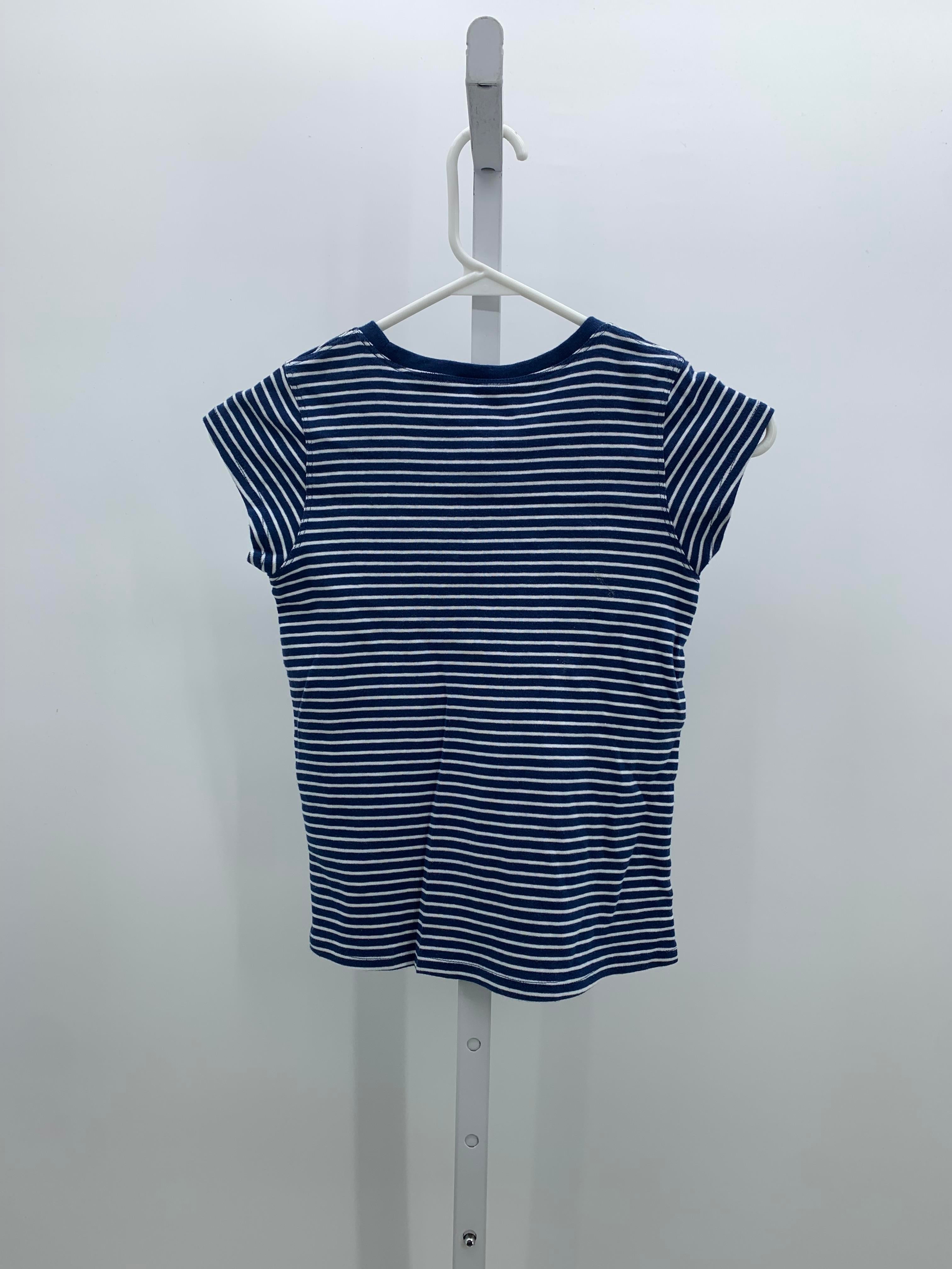 LL Bean Size 8 Girls Short Sleeve Shirt
