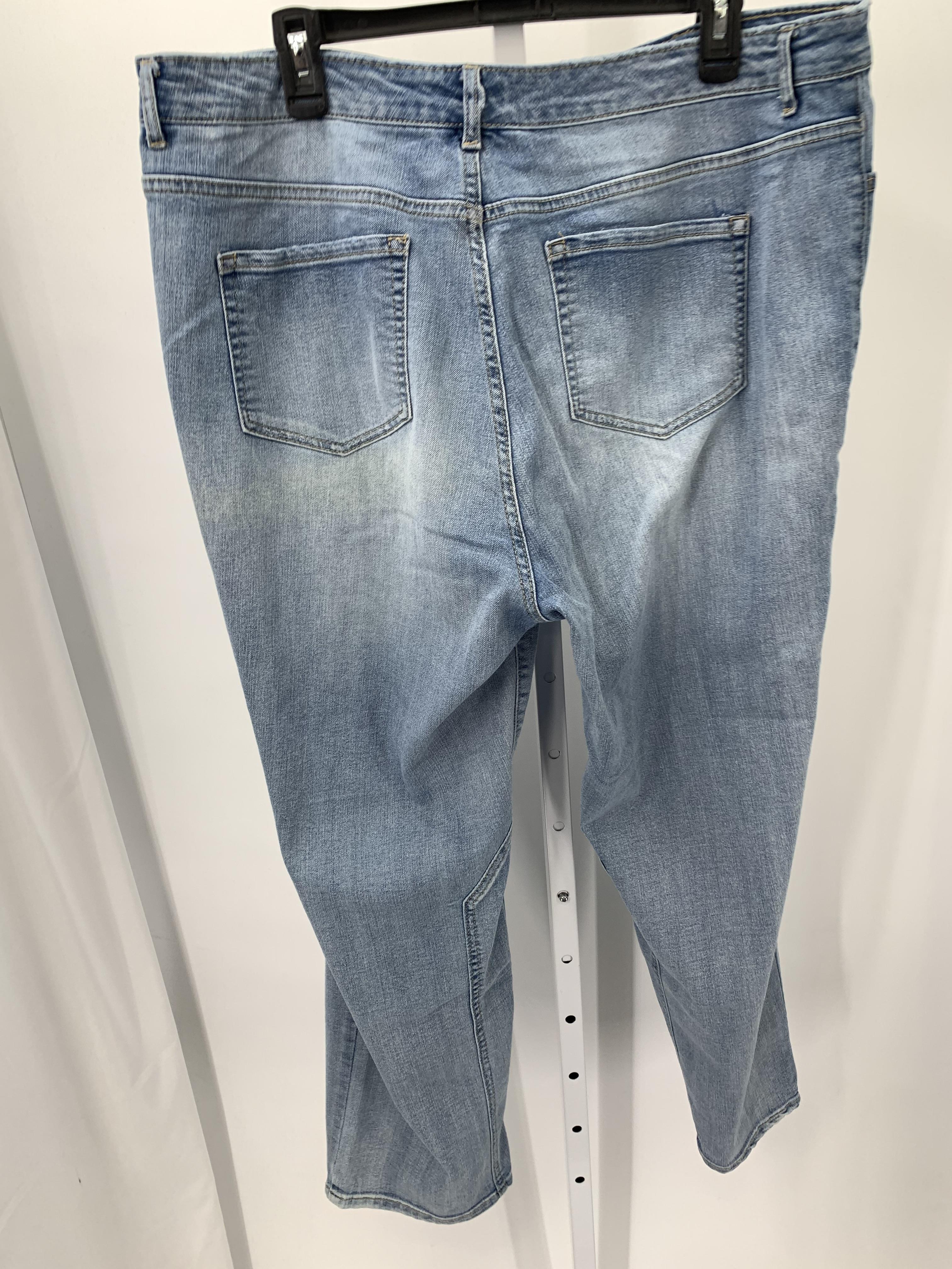 LOGO Size 18 W Womens Jeans