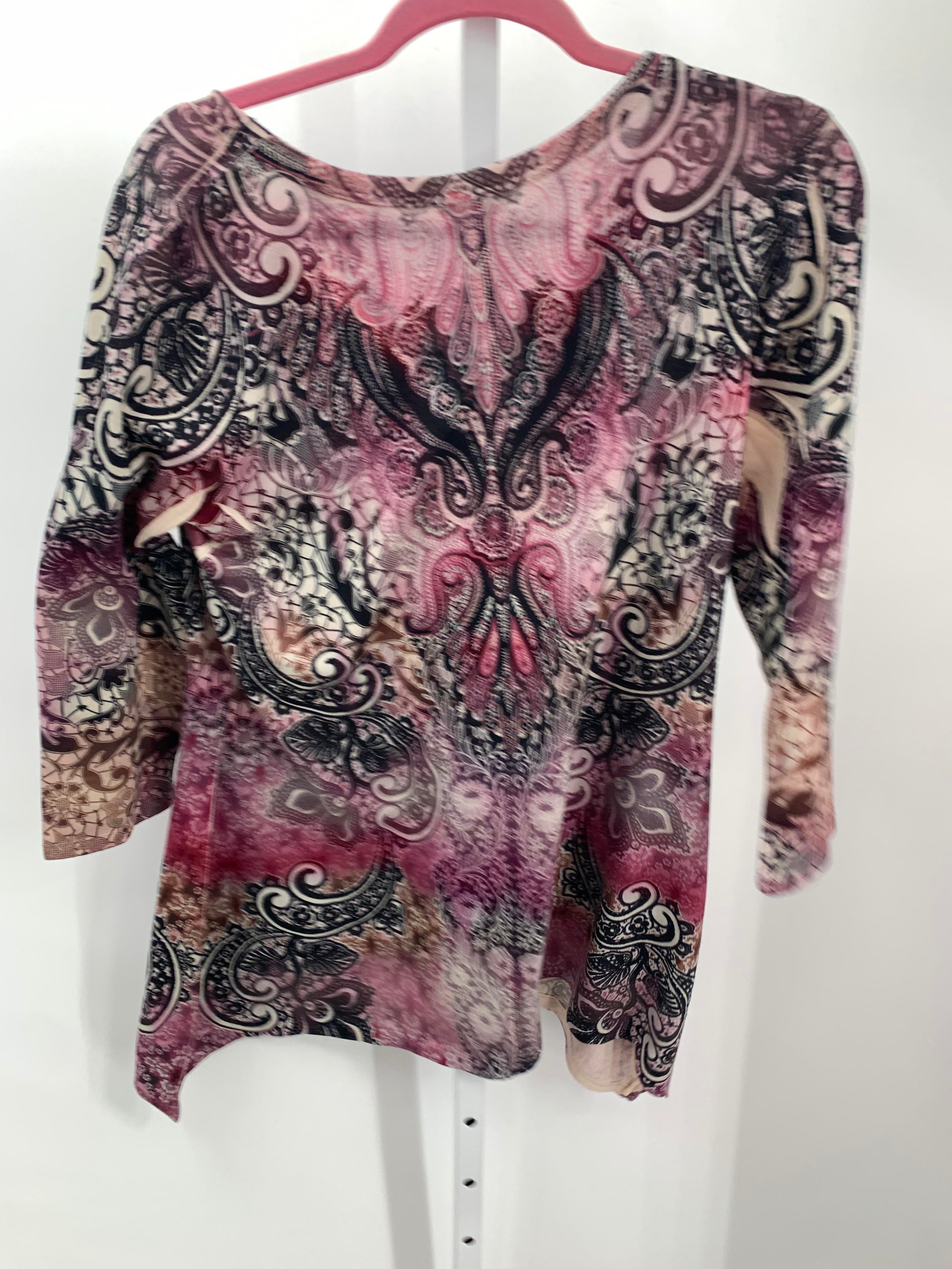 Size Extra Large Misses 3/4 Sleeve Shirt