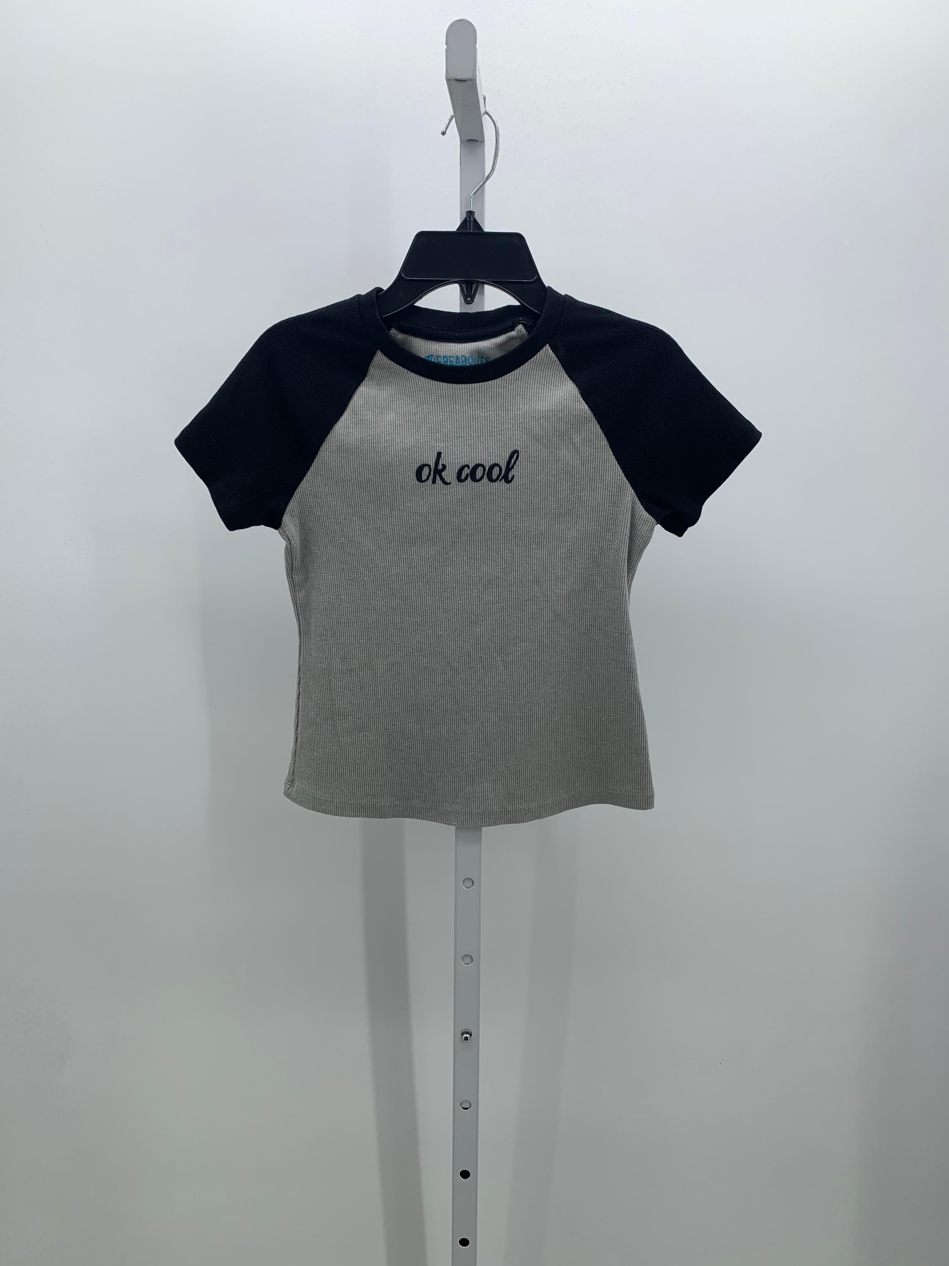 Thereabouts Size 10-12 Girls Short Sleeve Shirt