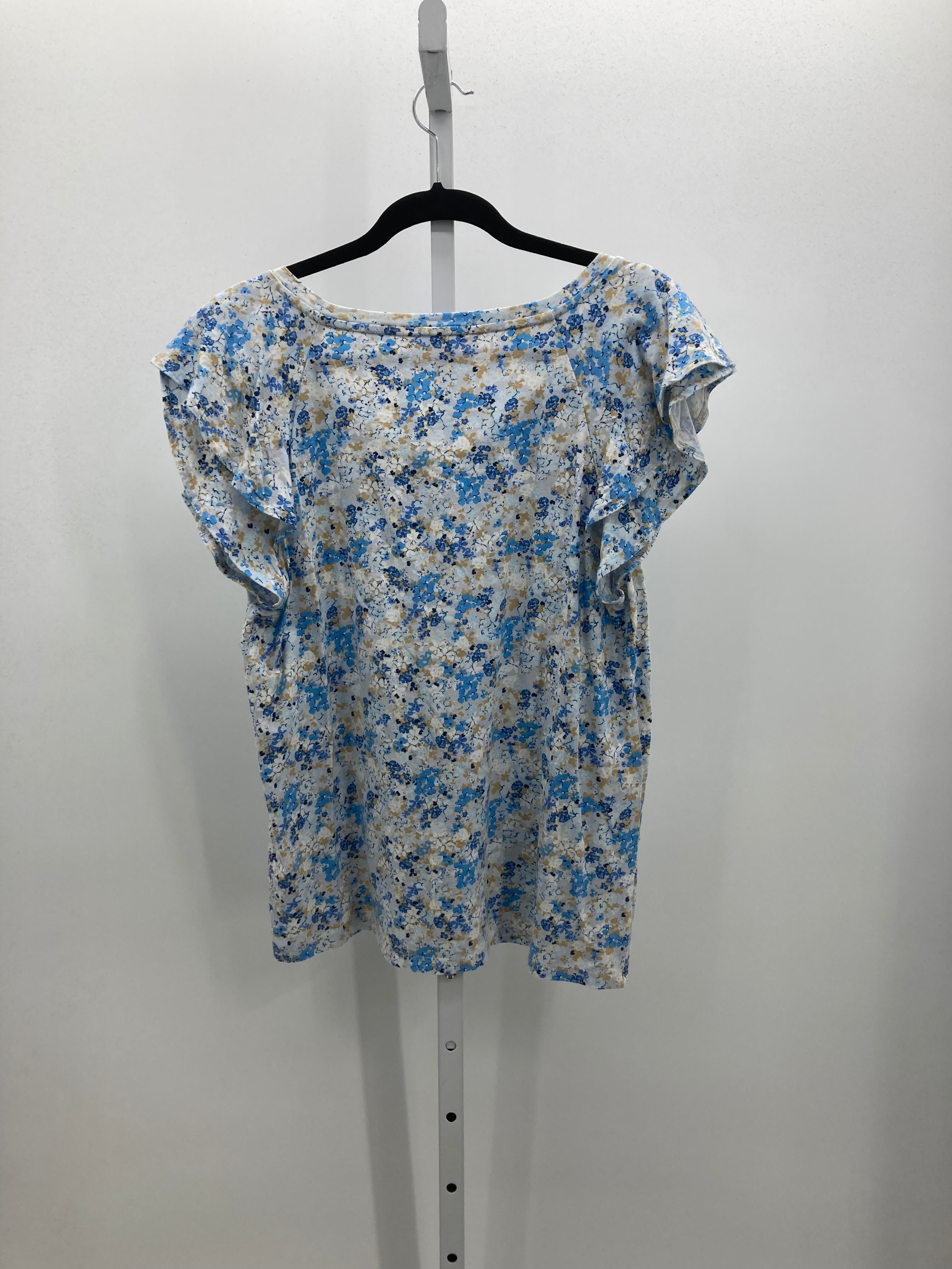 BLUE TAN PATTERN KNTI