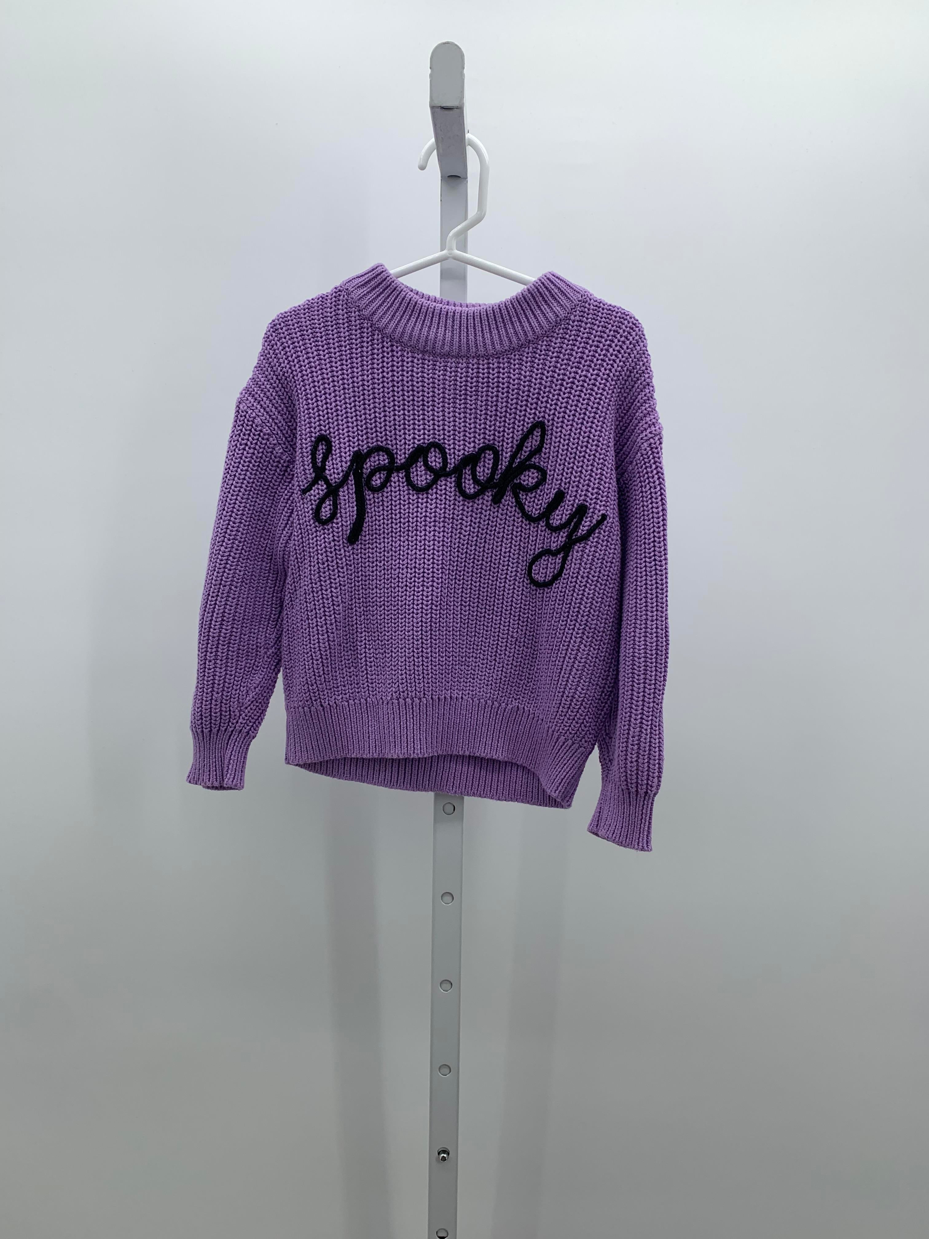 SPOOKY RIBBED SWEATER