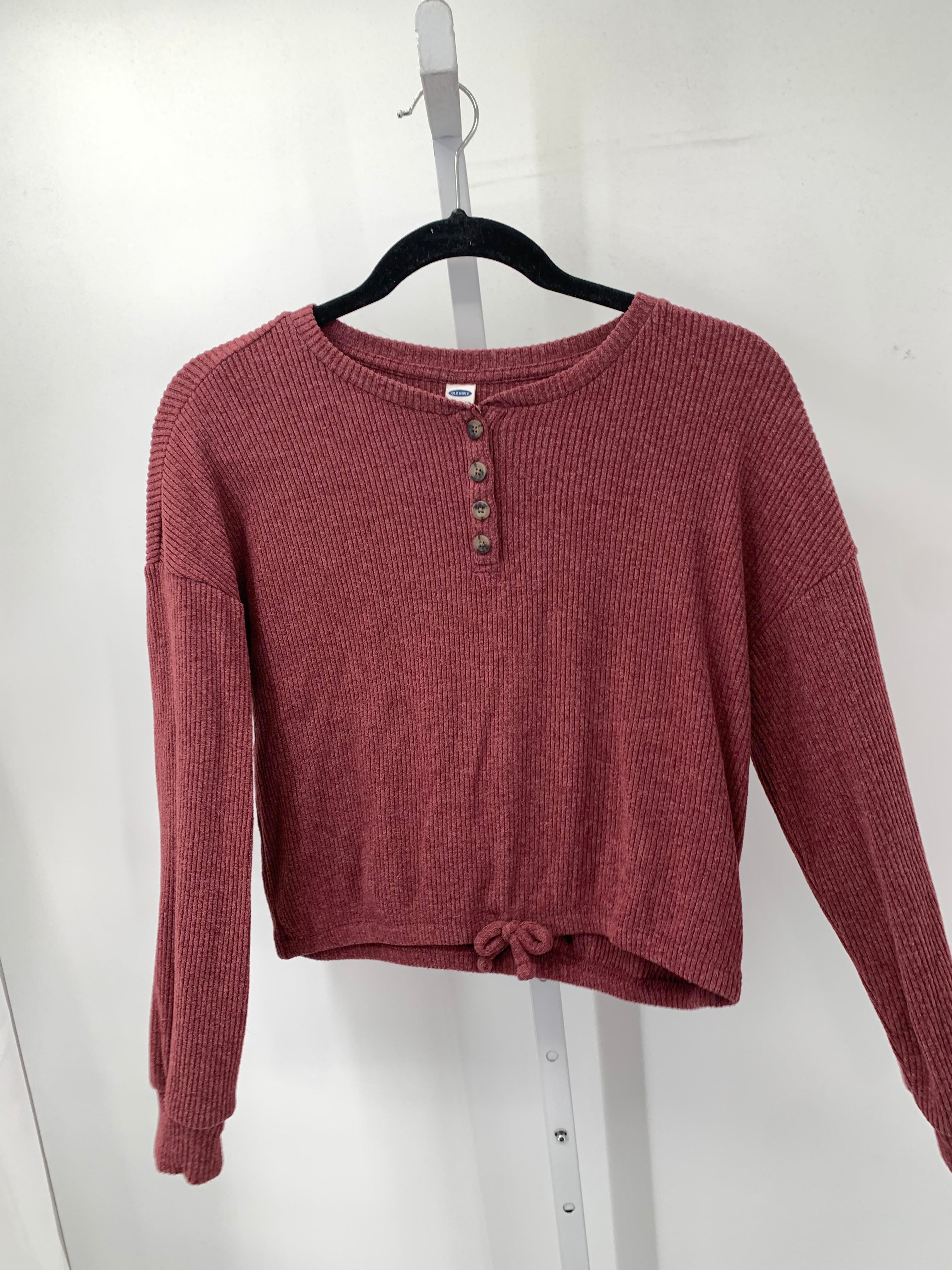Old Navy Size 10-12 Girls Long Sleeve Shirt