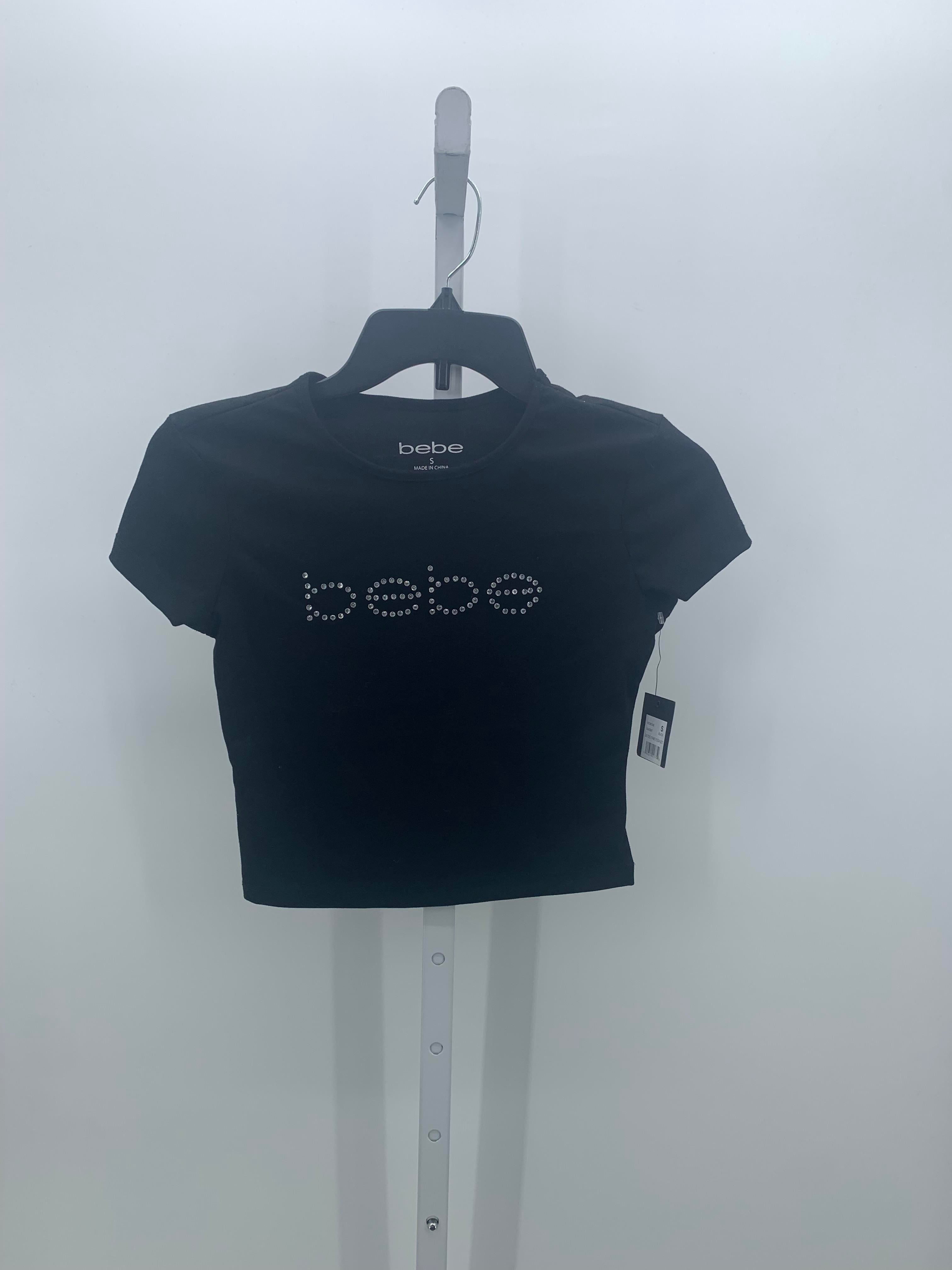 Bebe Size Small Juniors Short Sleeve Shirt