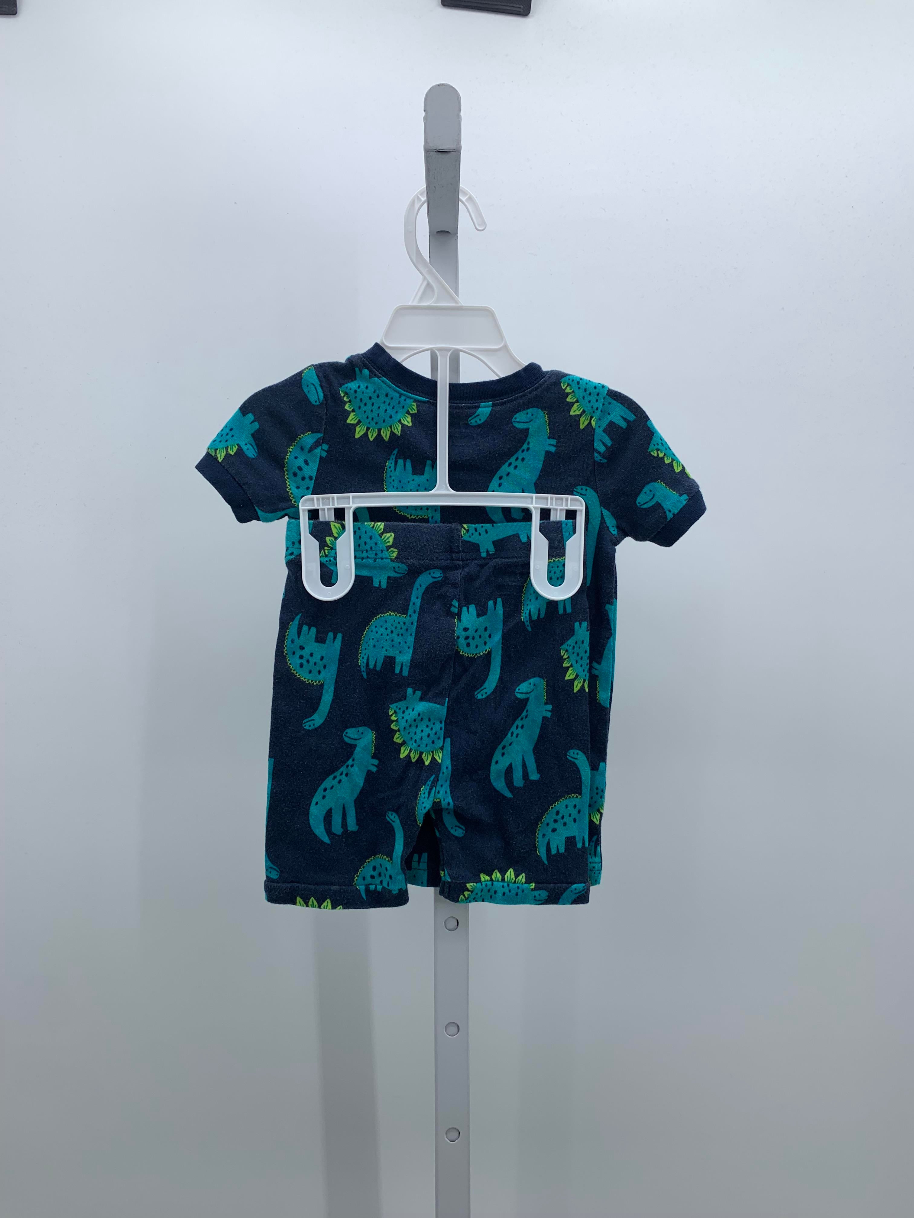 BLUE DINOS KNIT