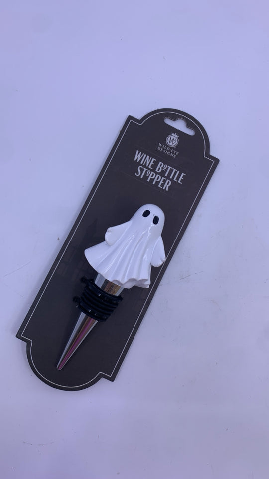 GHOST WINE BOTTLE STOPPER.