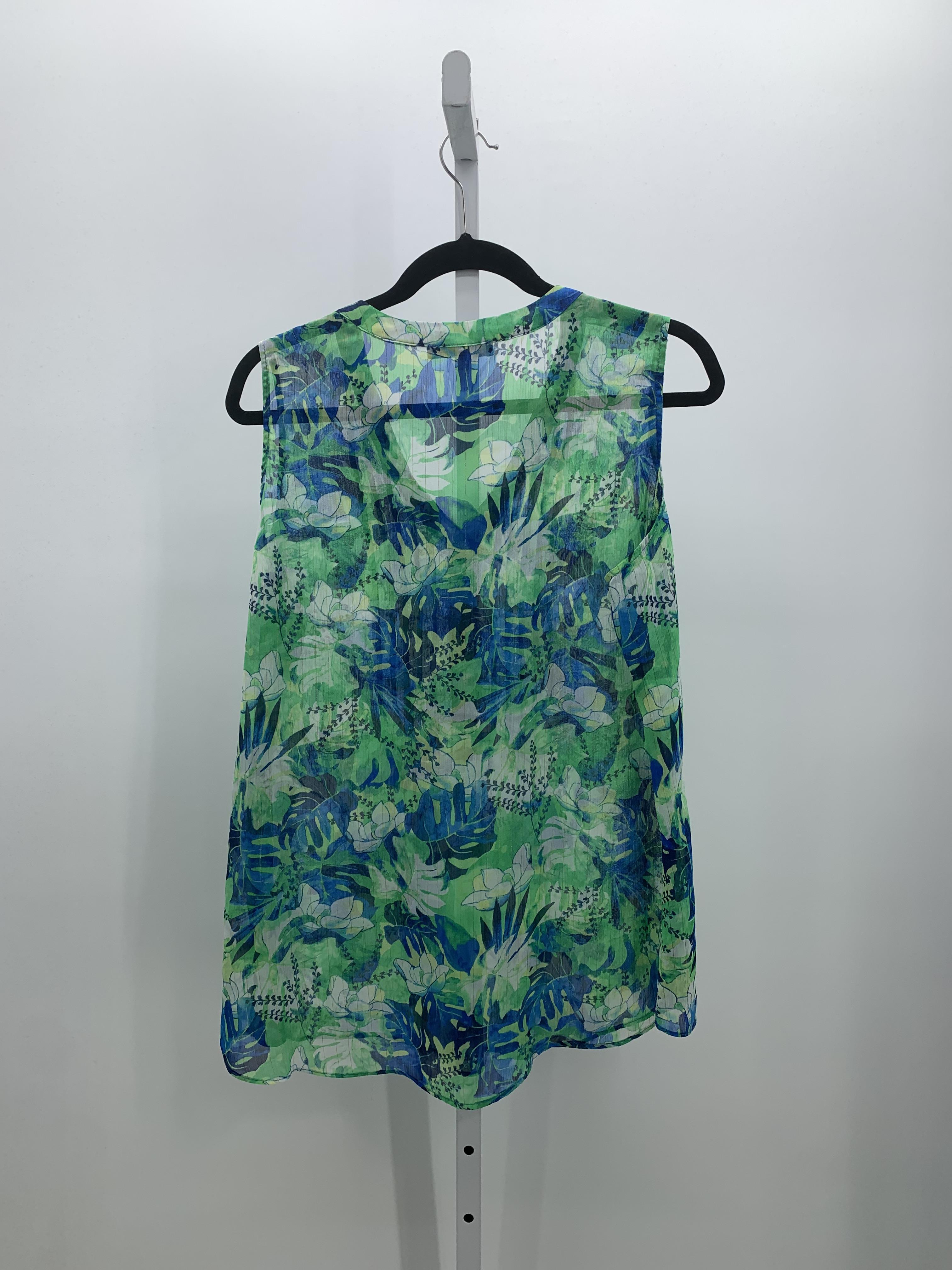 Rose & Olive Size 1X Womens Sleeveless Shirt