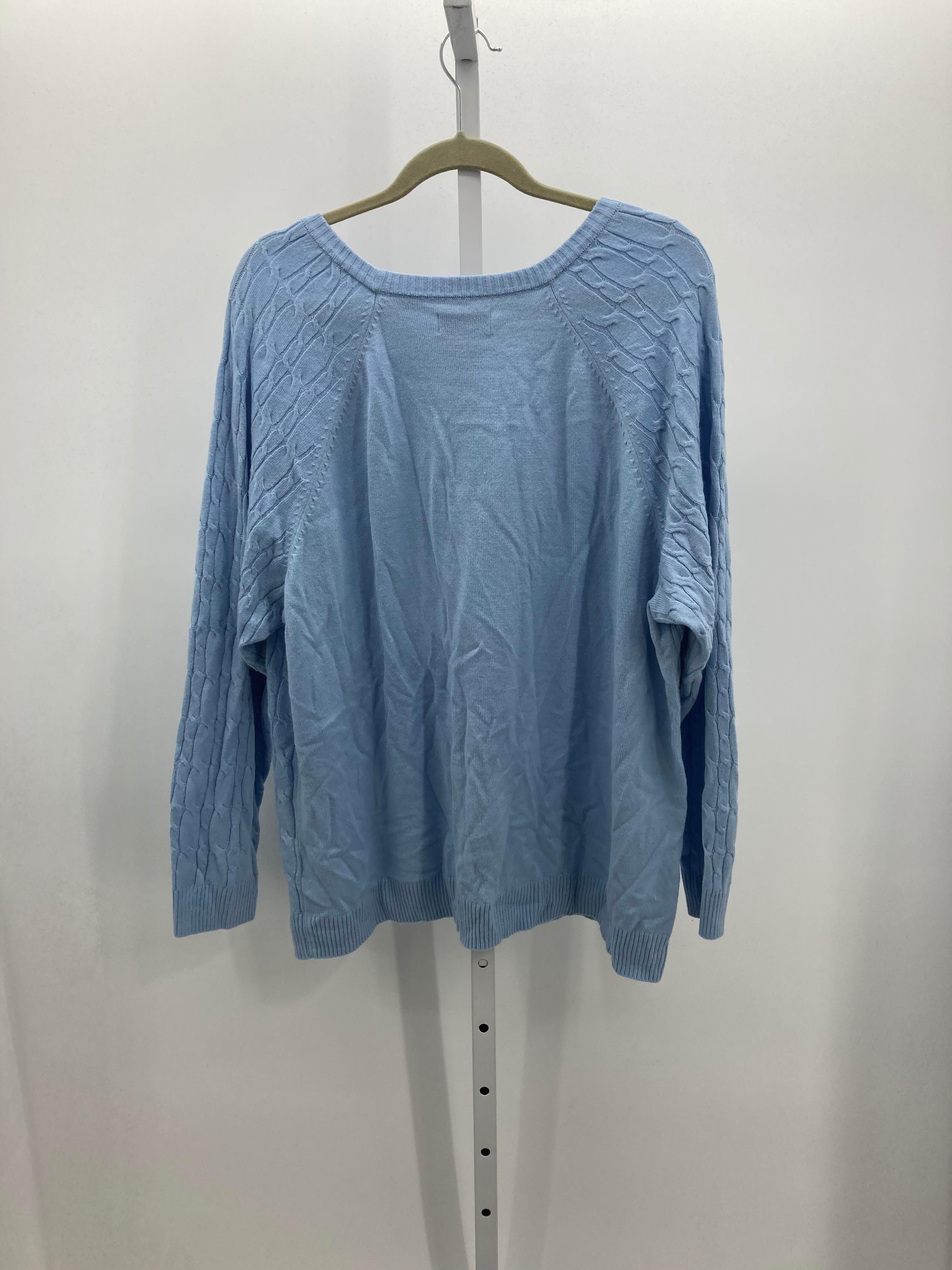 Croft & Barrow Size 2X Womens Long Slv Sweater