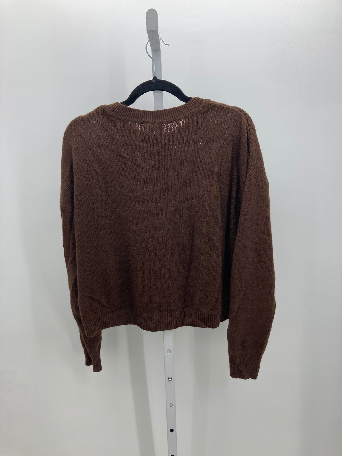Divided Size Large Juniors Long Sleeve Sweater