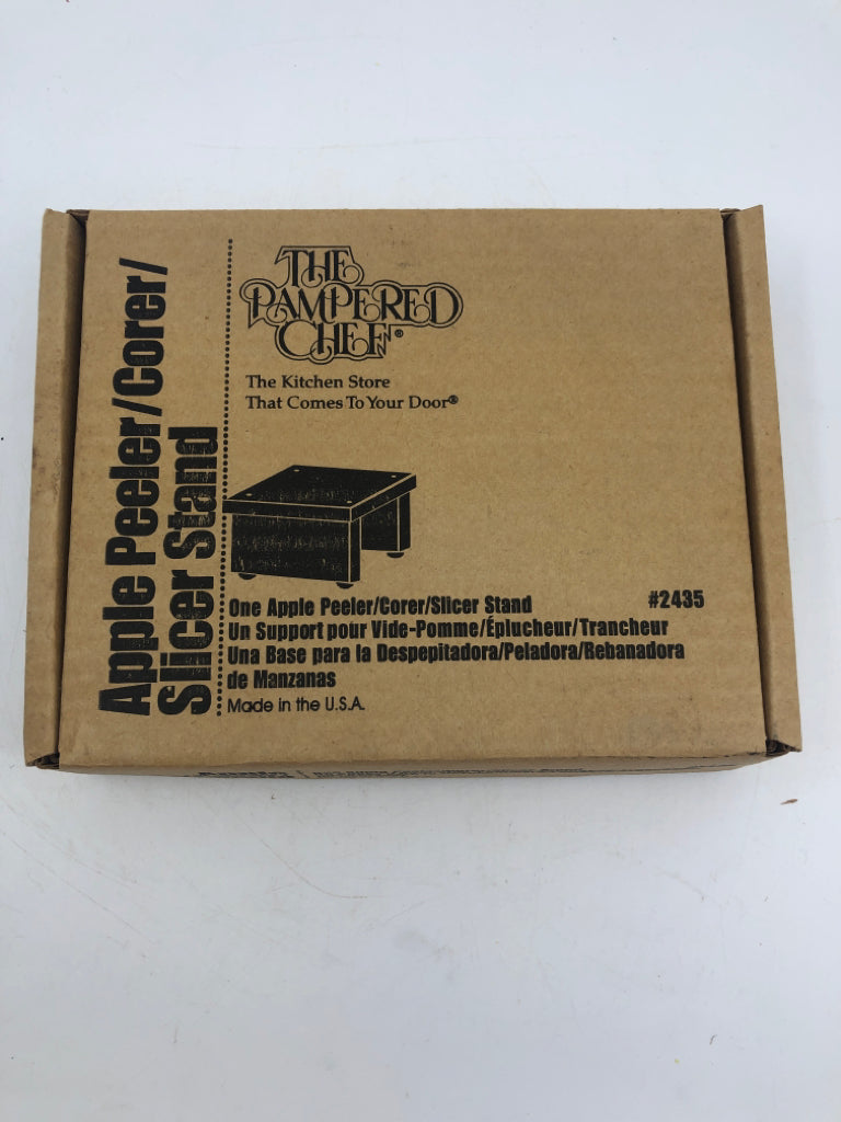 NIB APPLE PEELER STAND *STAND ONLY
