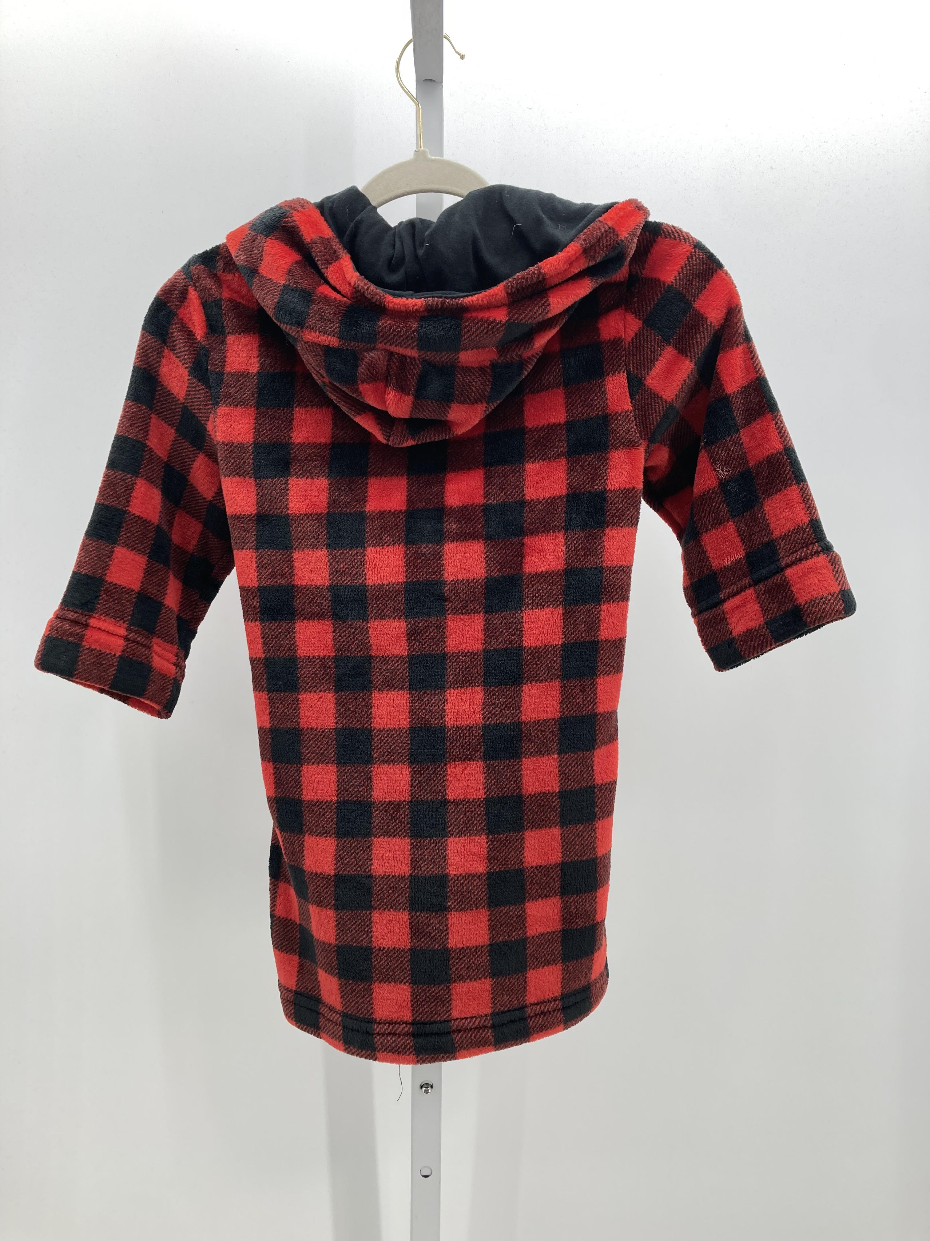 BLACK PLAID FLEECE