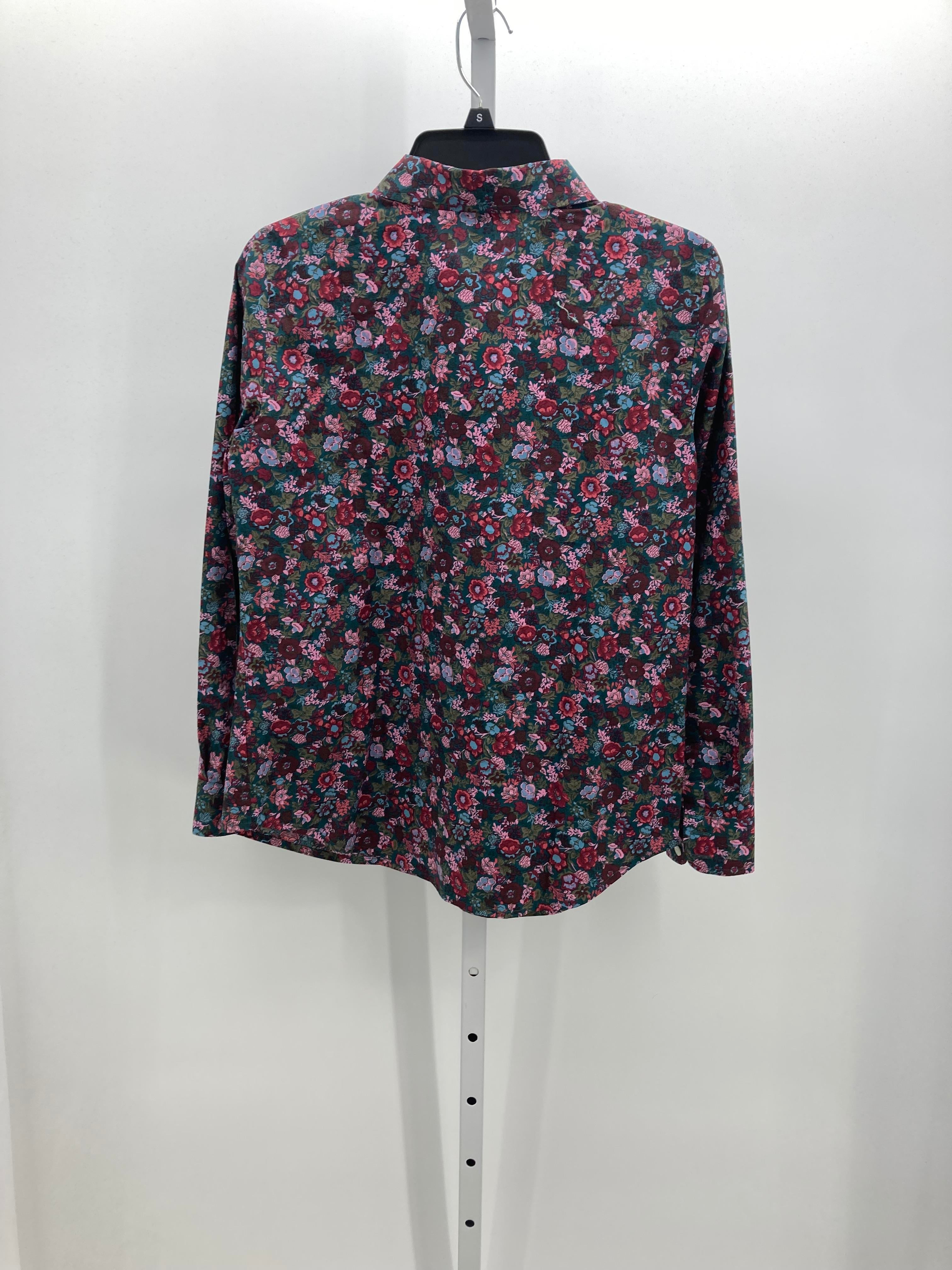Talbots Size Medium Petite Petite Long Sleeve Shirt