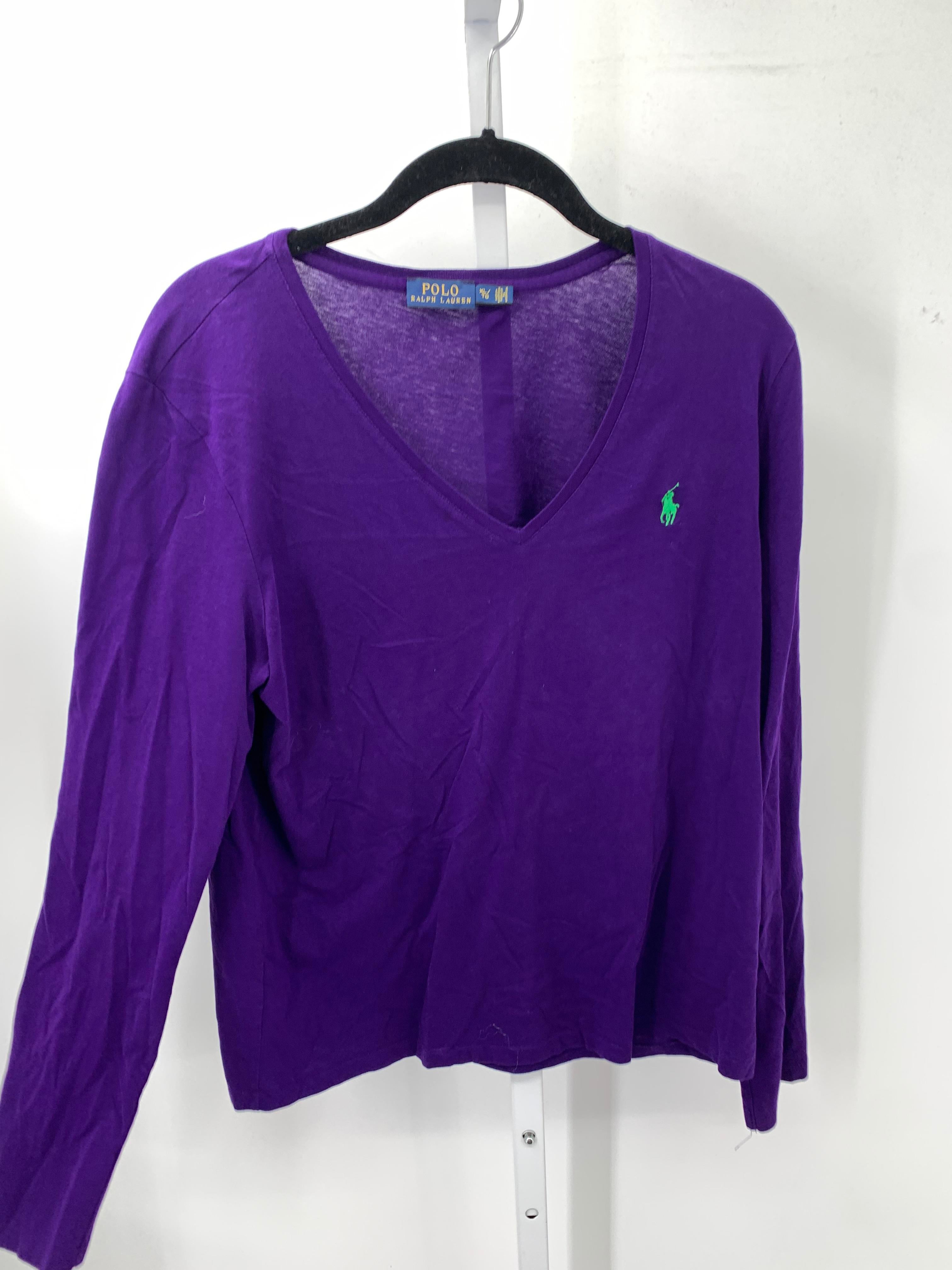 Ralph Lauren Size Extra Large Misses Long Sleeve Shirt