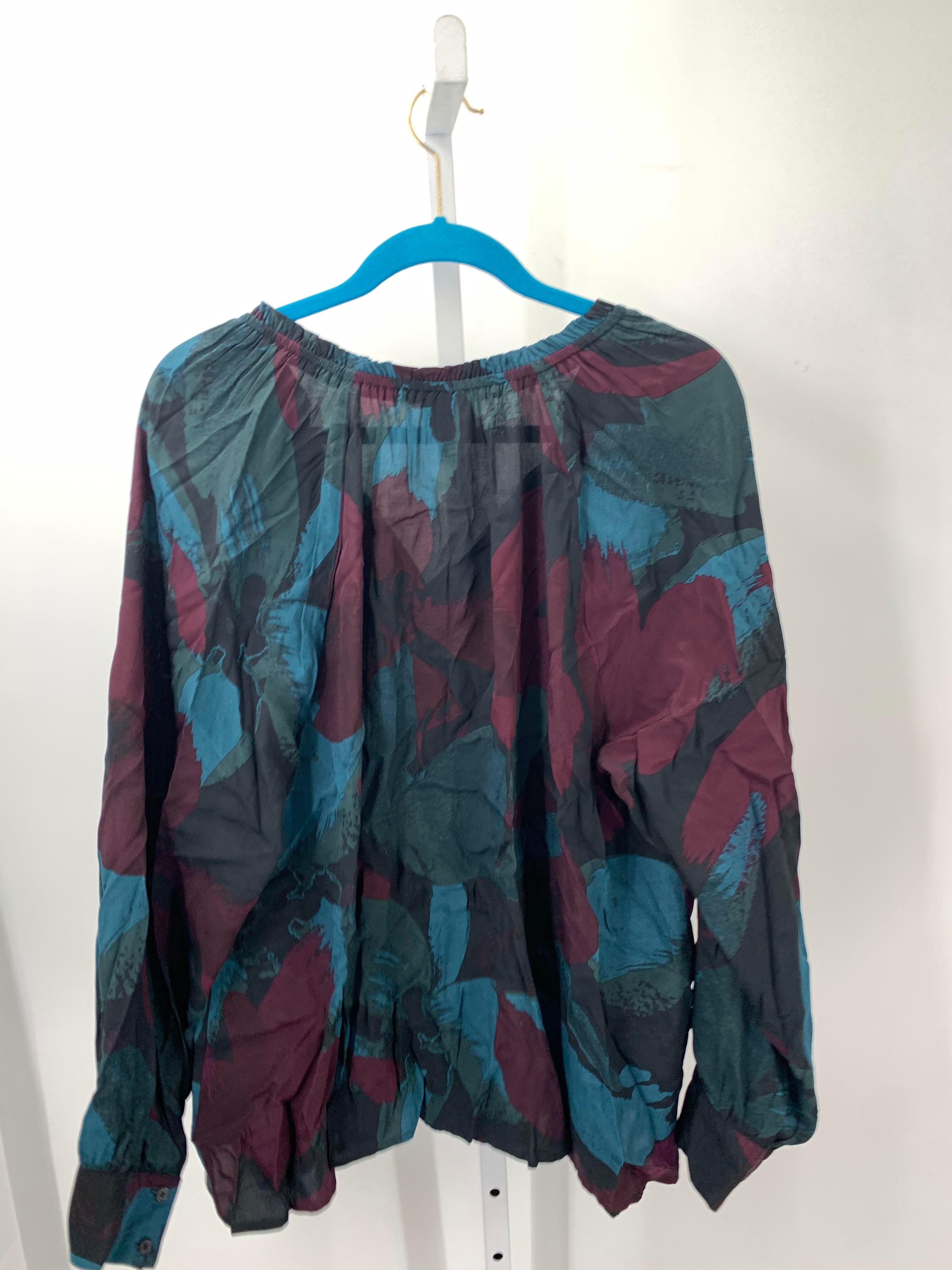 Ava & Viv Size 1X Womens Long Sleeve Shirt
