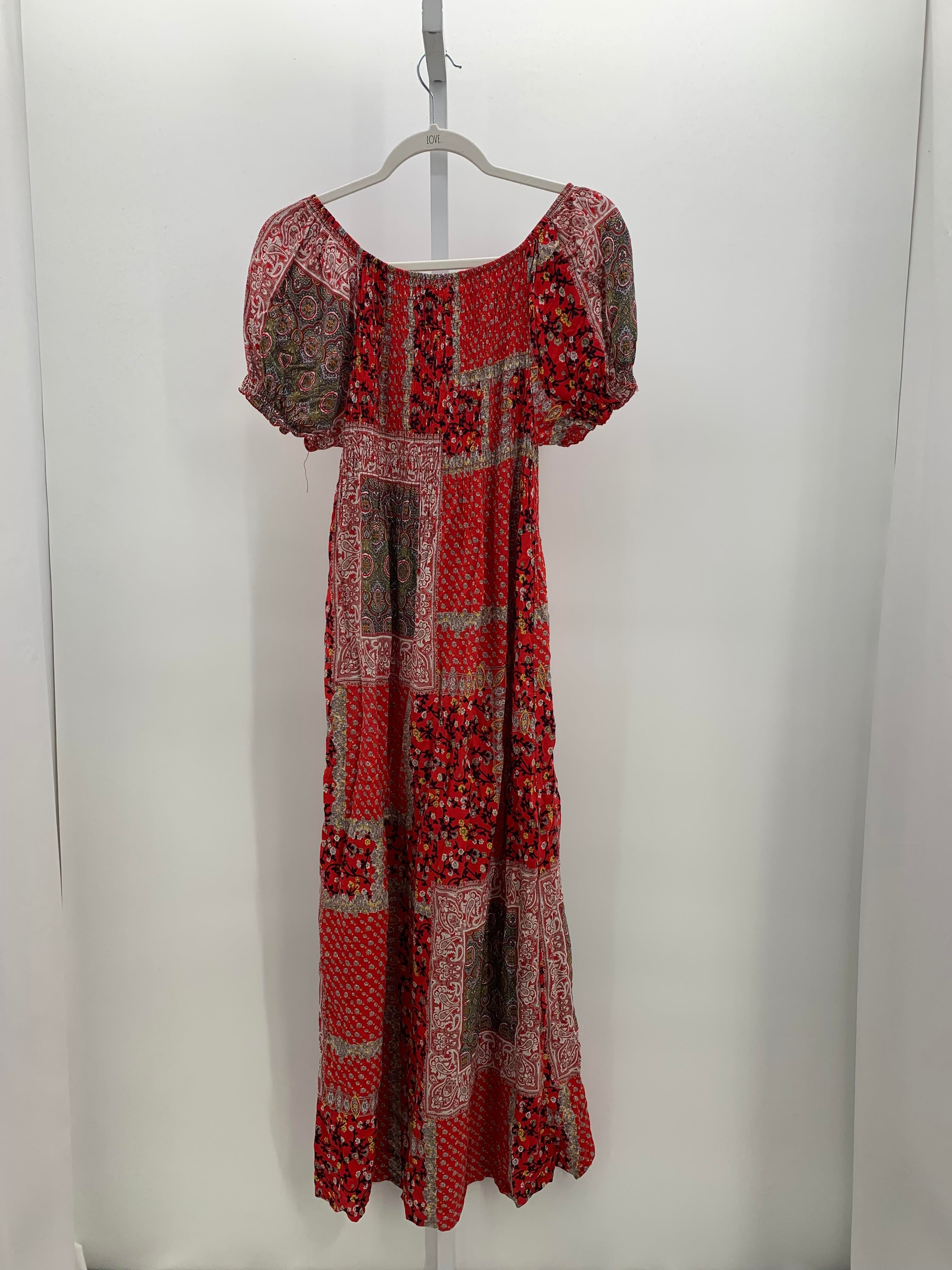 Size Large Misses Short Sleeve Dress