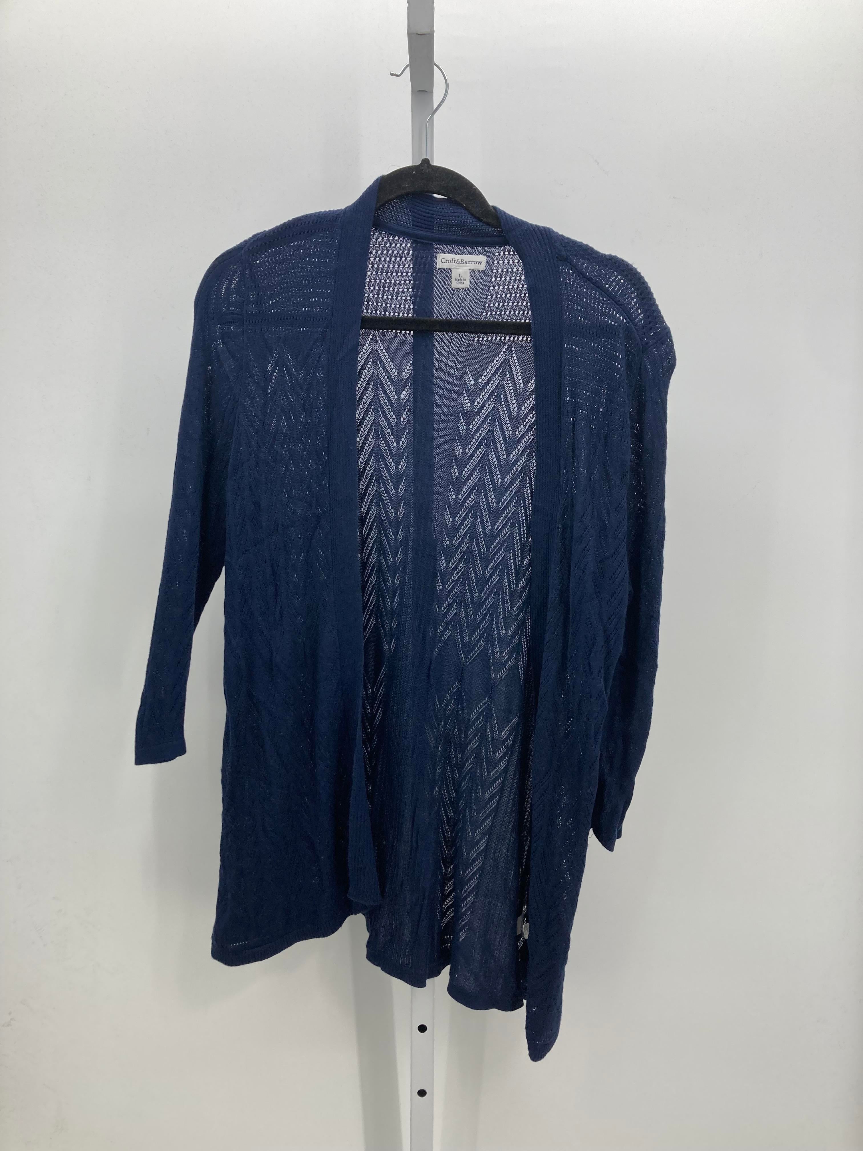 Croft & Barrow Size Large Misses Cardigan
