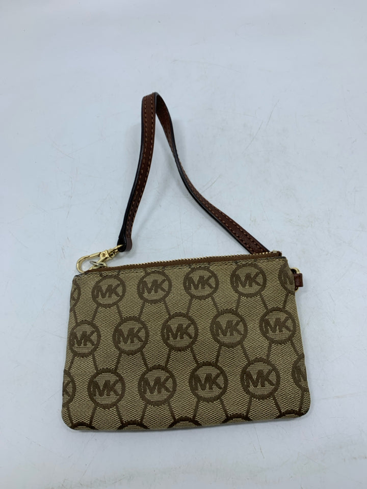 Michael Kors Monogram Wristlet *Some Exterior Wear