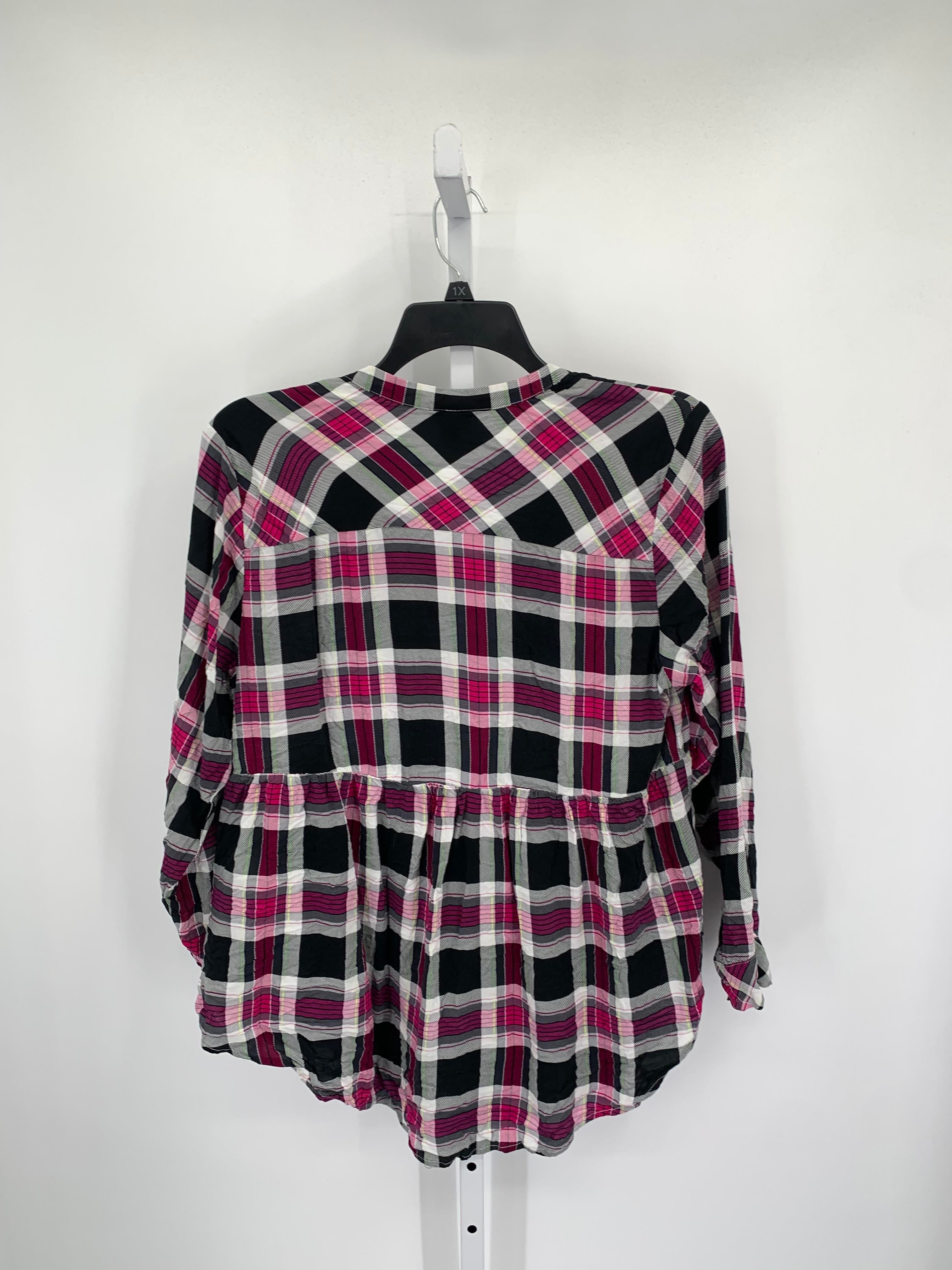 Torrid Size 1X Womens Long Sleeve Shirt