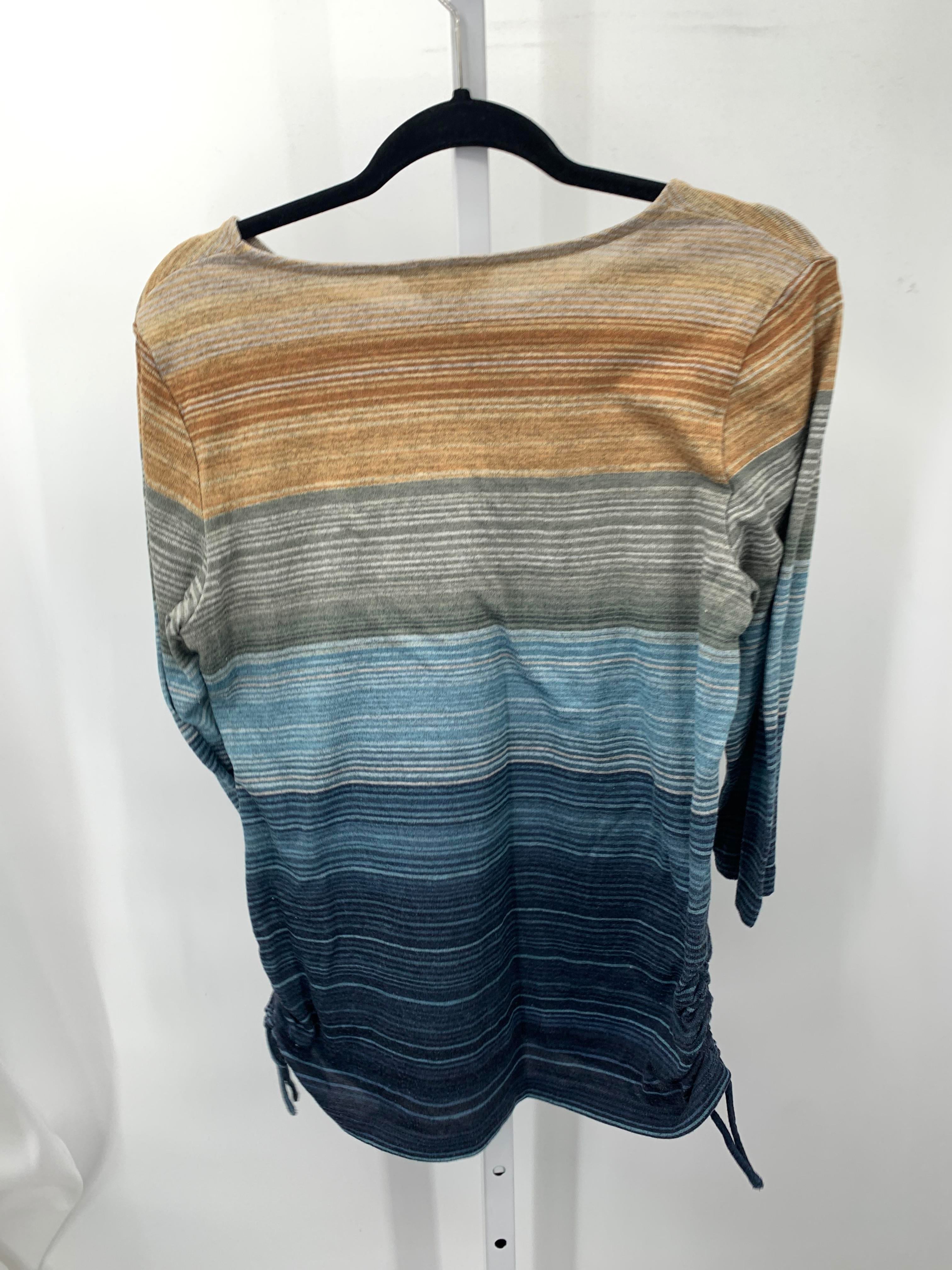 Christopher & Banks Size Medium Misses 3/4 Sleeve Shirt