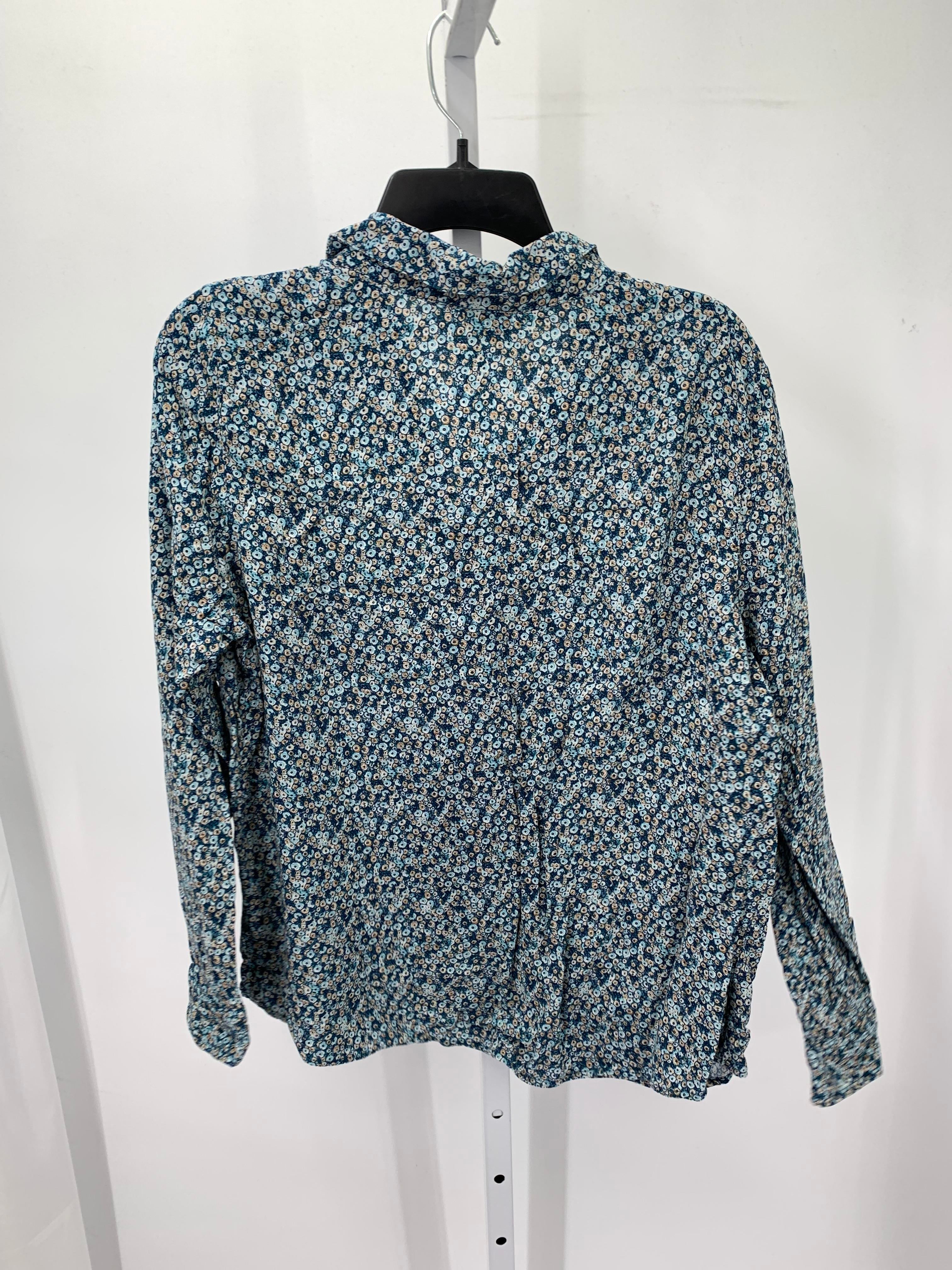 Croft & Barrow Size Small Misses Long Sleeve Shirt