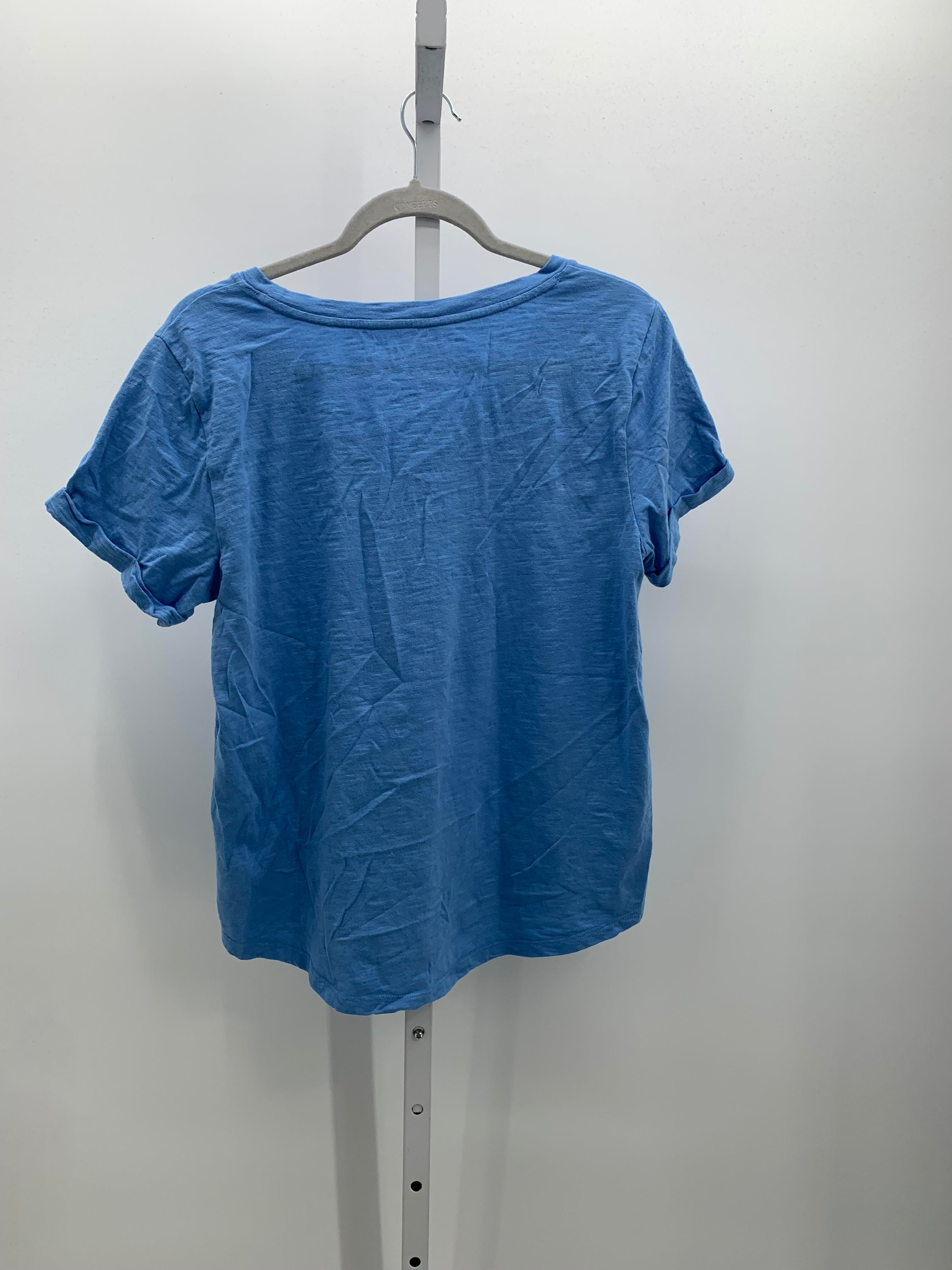 Talbots Size Medium Misses Short Sleeve Shirt