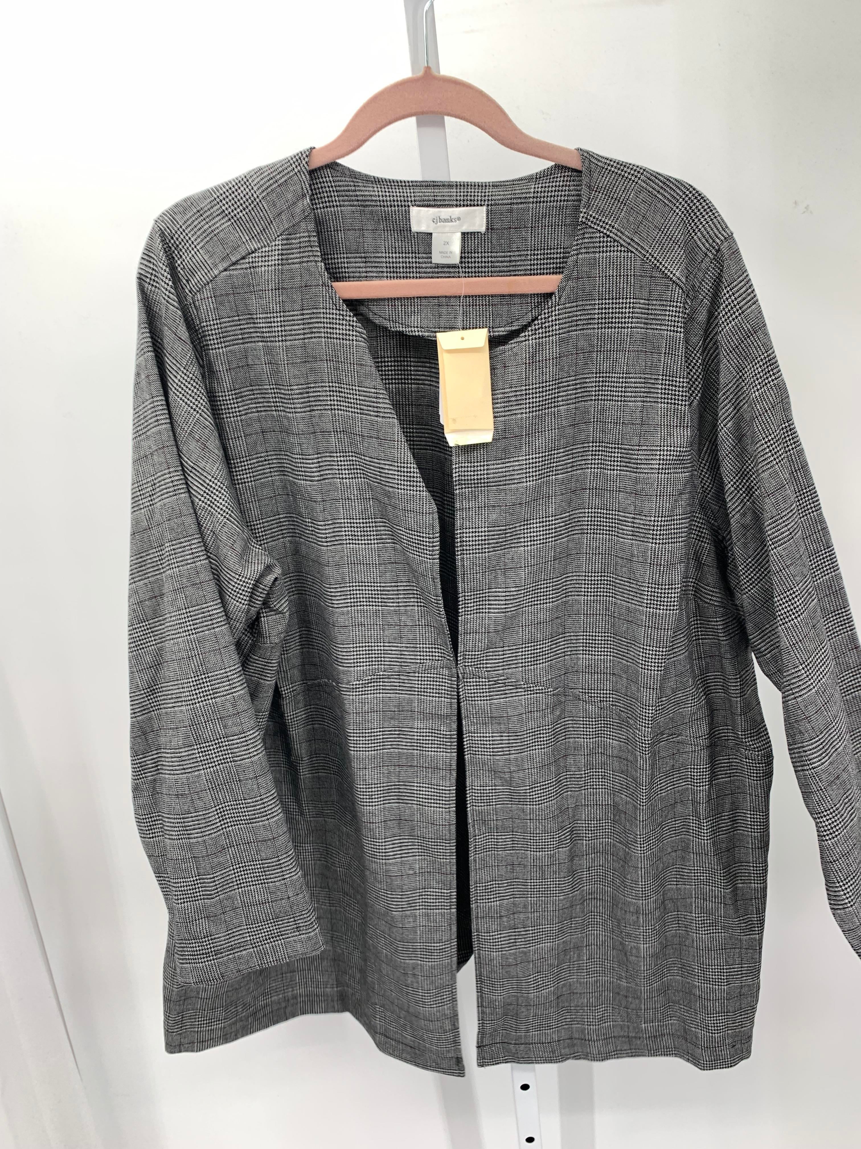 CJ Banks Size 2X Womens Blazer
