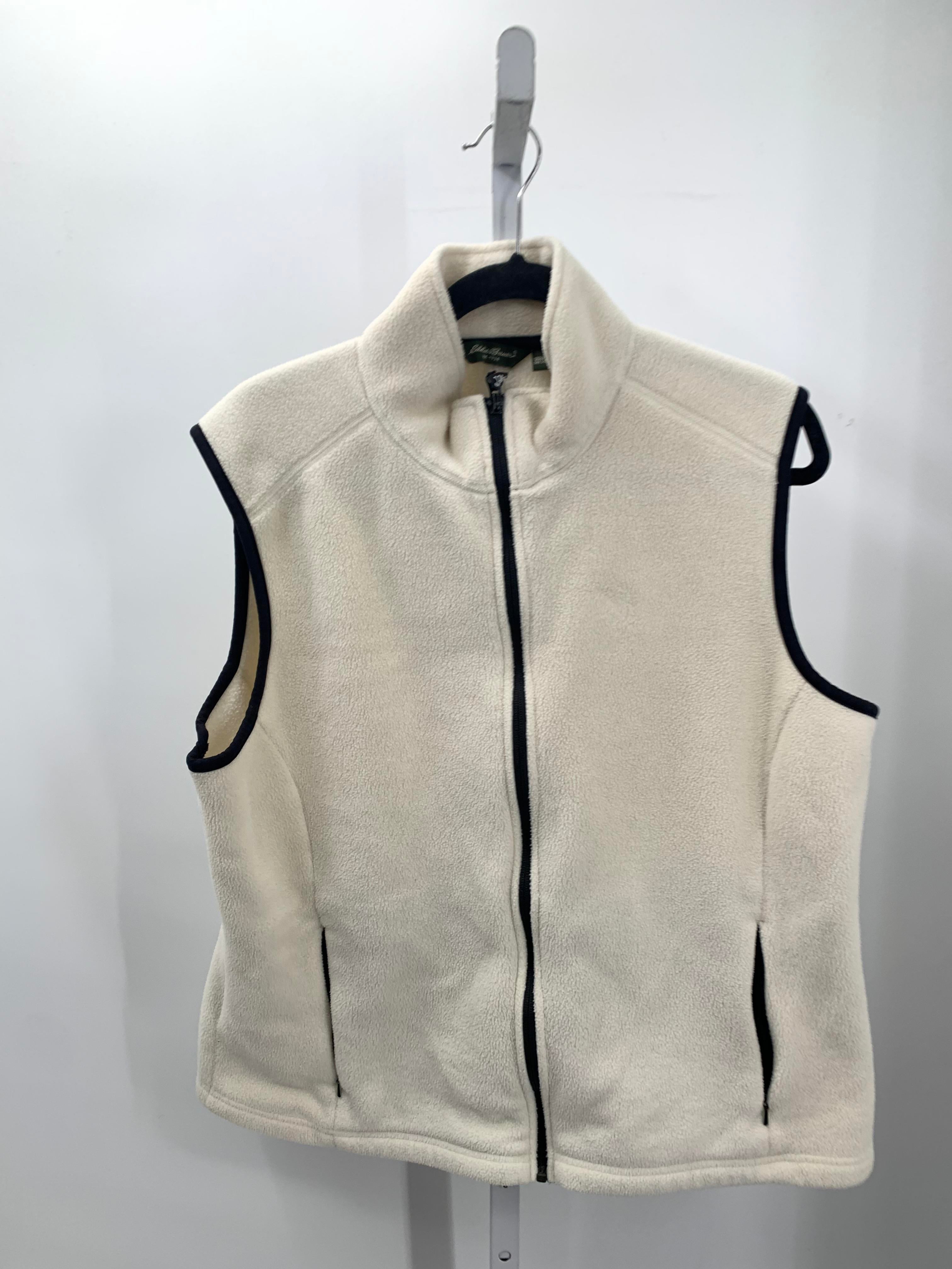 Eddie Bauer Size Extra Large Misses Fleece Jacket