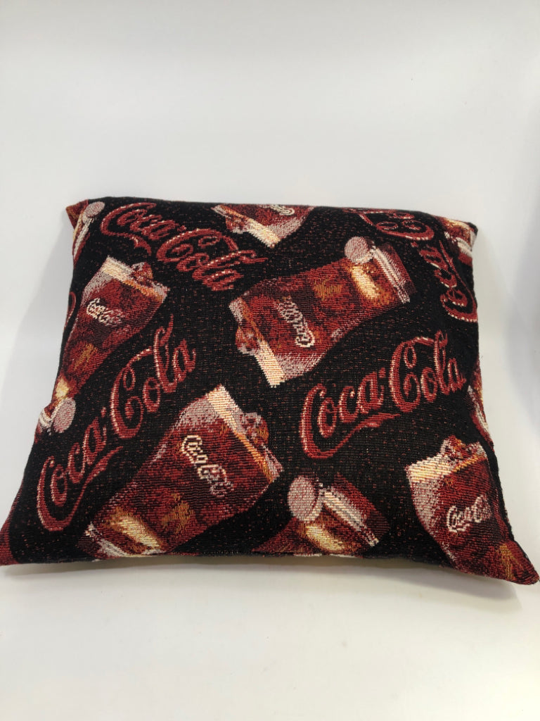 VTG STYLE COCA-COLA PILLOW.