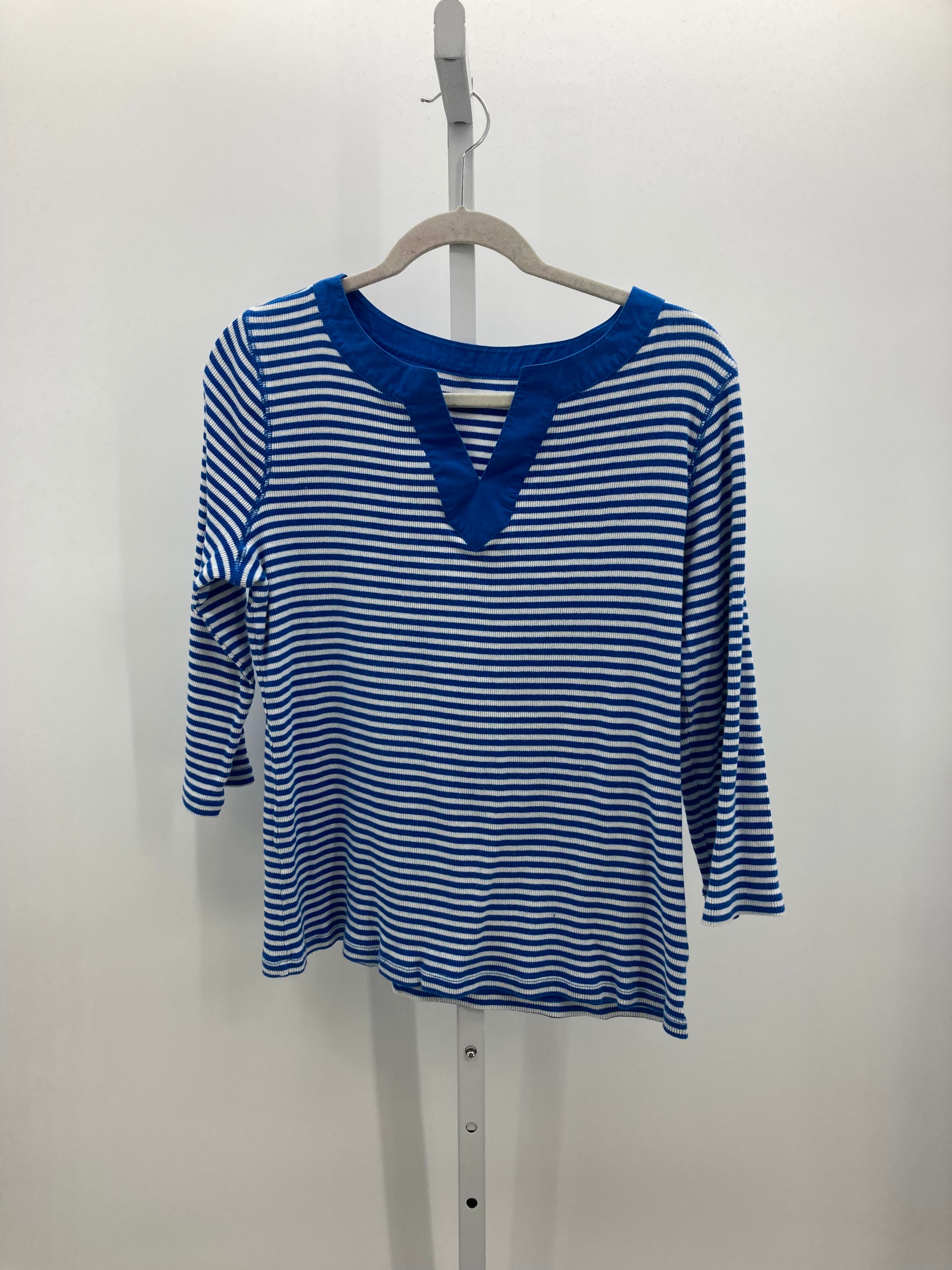 Croft & Barrow Size Extra Large Misses 3/4 Sleeve Shirt