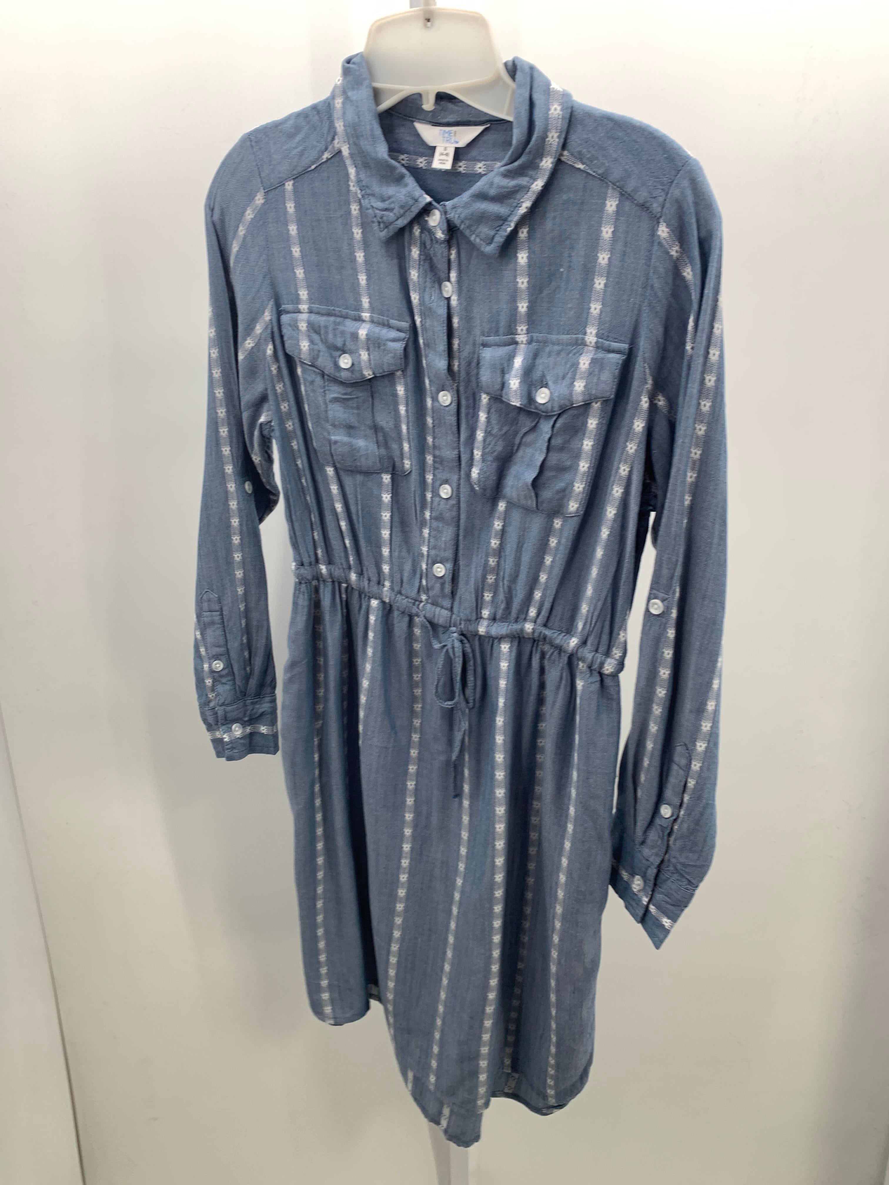 Time and Tru Size Small Misses Long Sleeve Dress