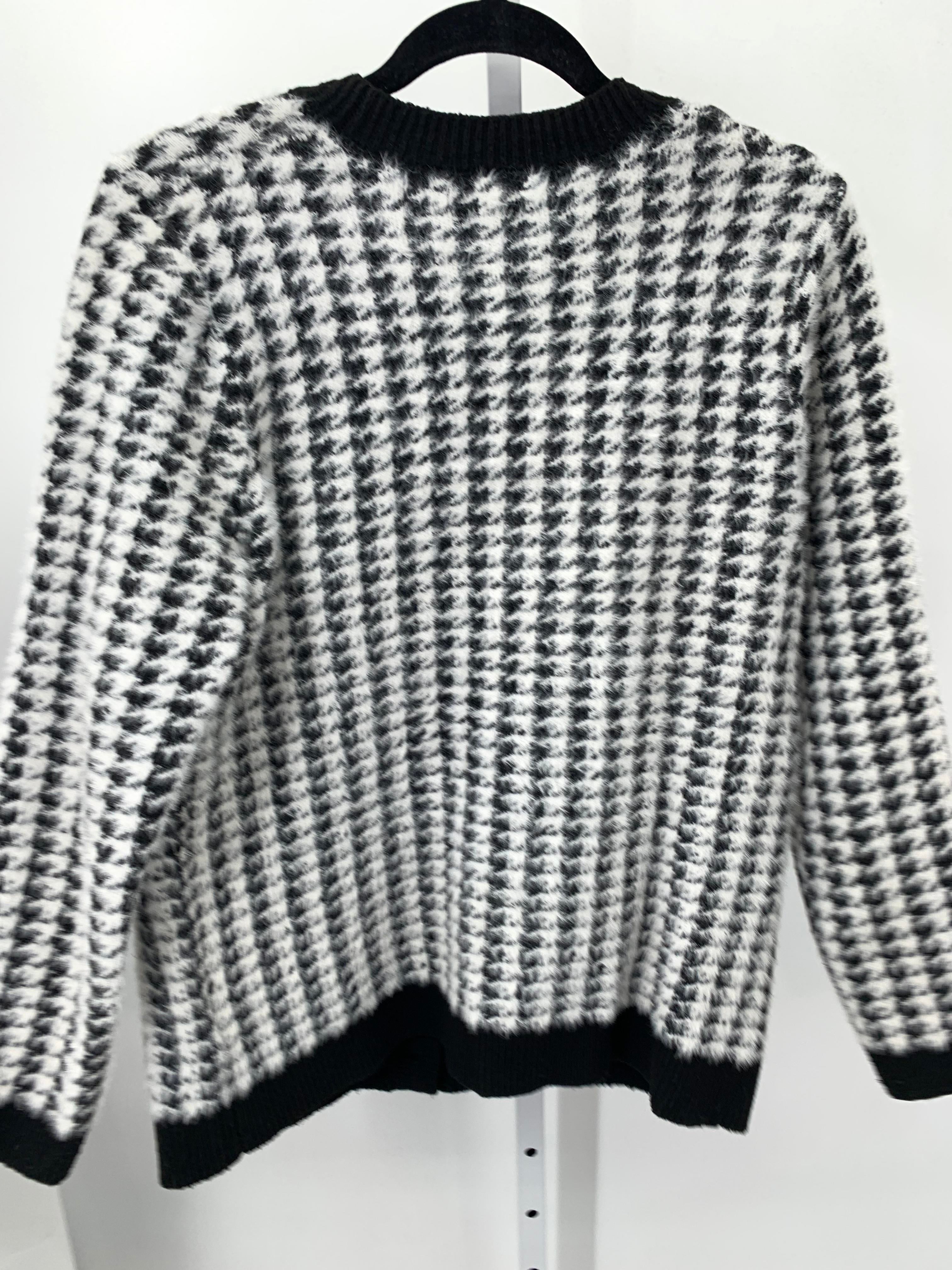 Tahari Size Medium Misses Long Slv Sweater