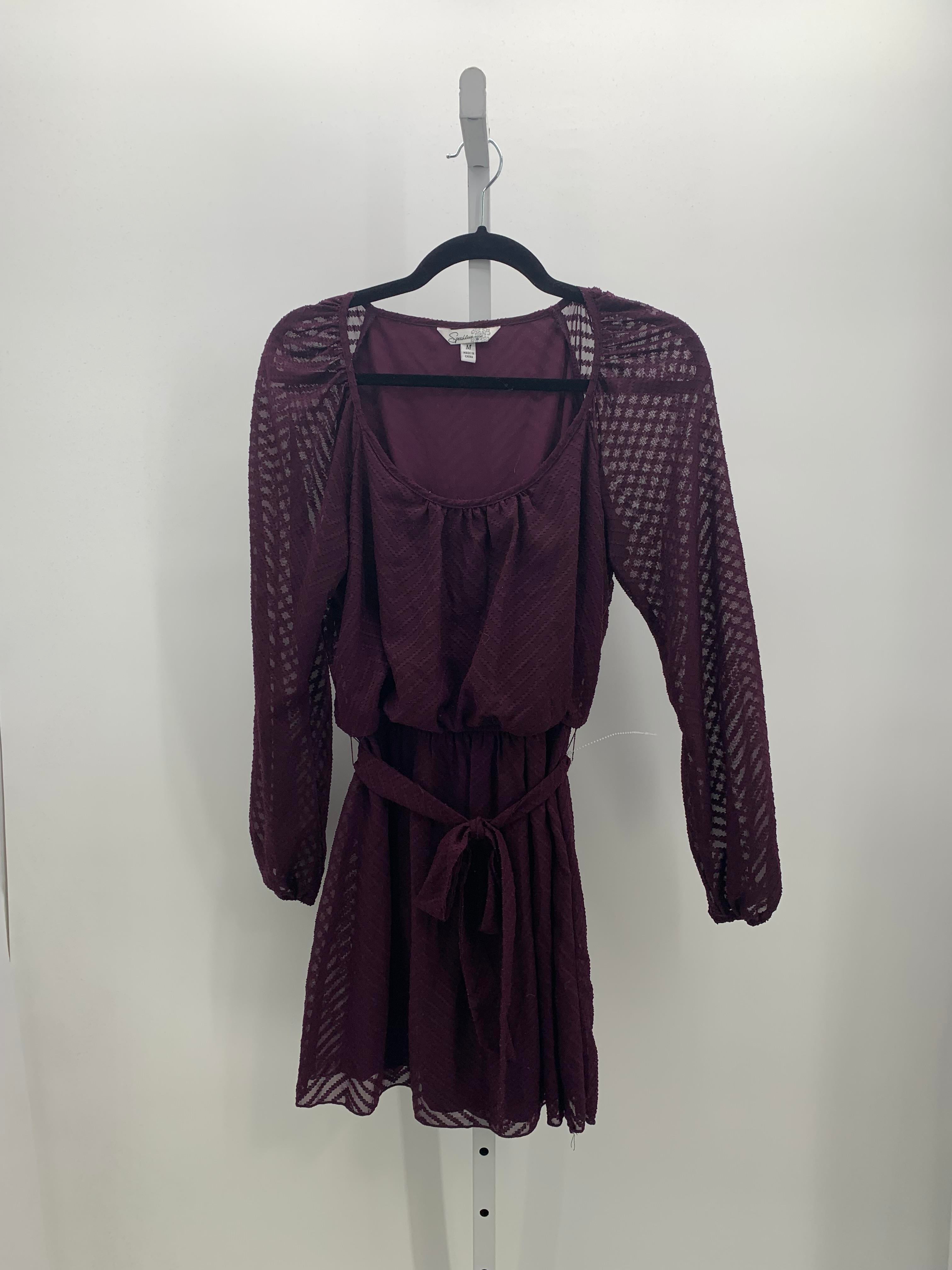 Speechless Size Medium Juniors Long Sleeve Dress