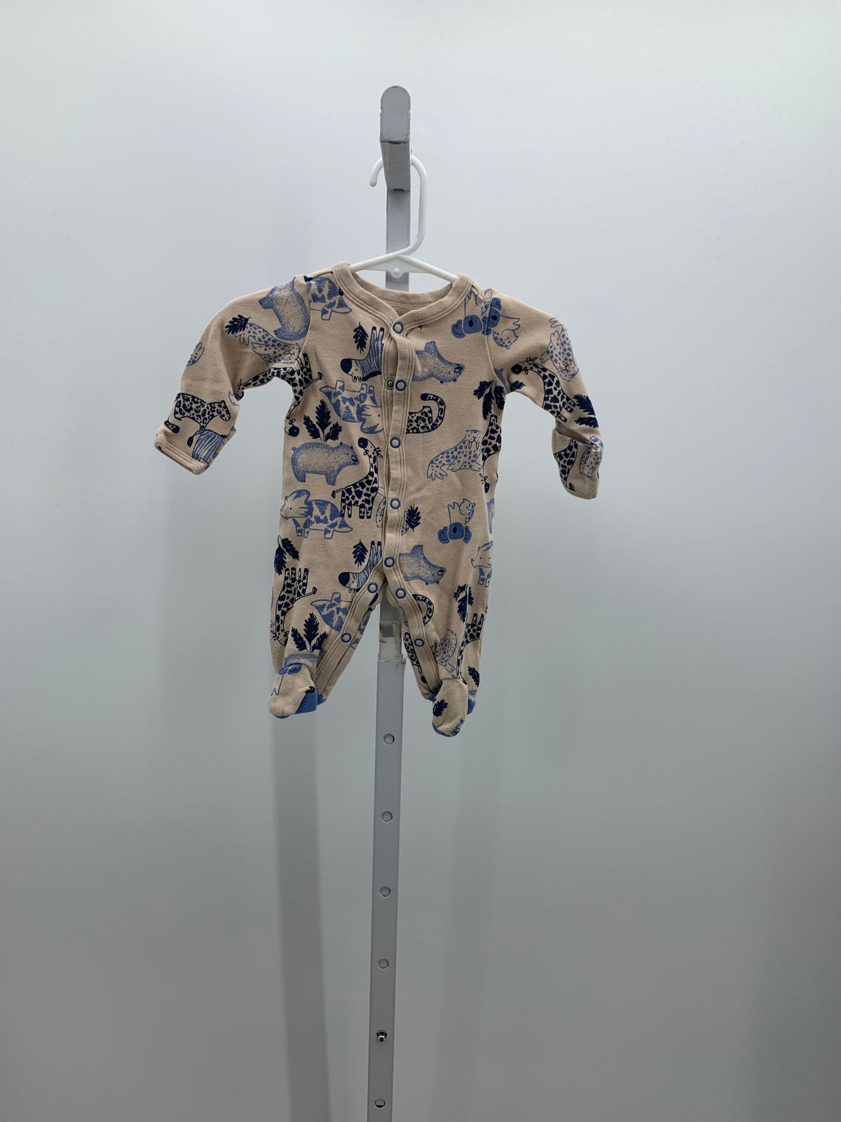 BLUE ANIMALS KNIT