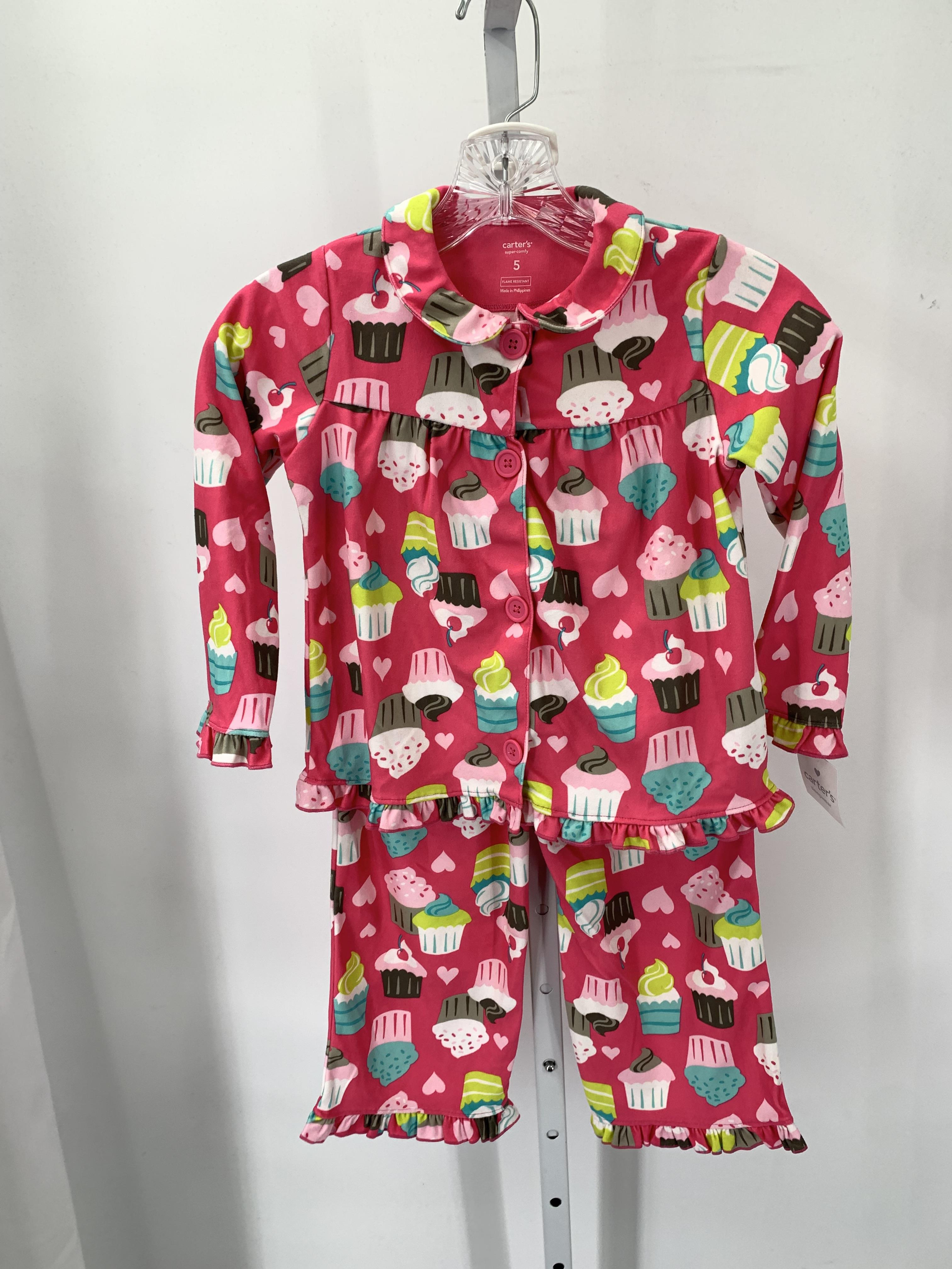Carters Size 5 Girls Pajamas