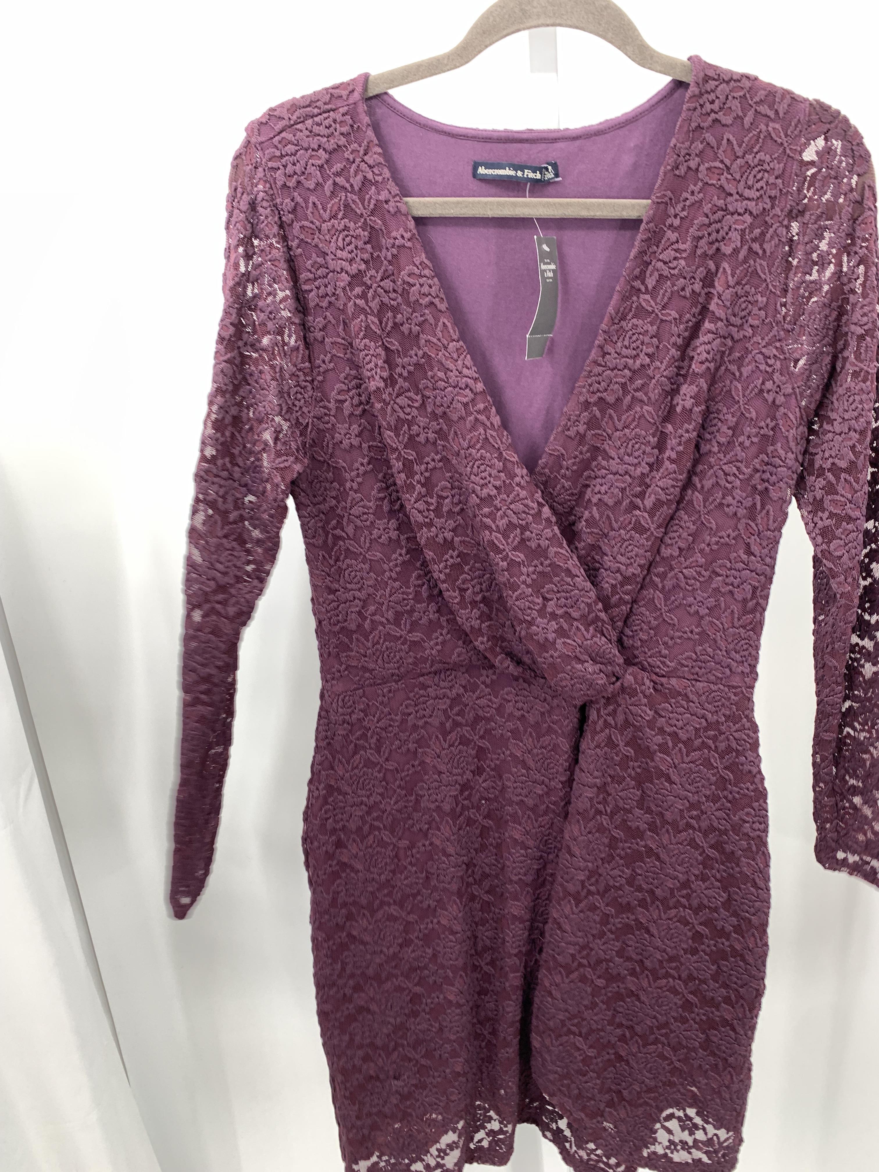 Abercrombie Size Large Juniors Long Sleeve Dress