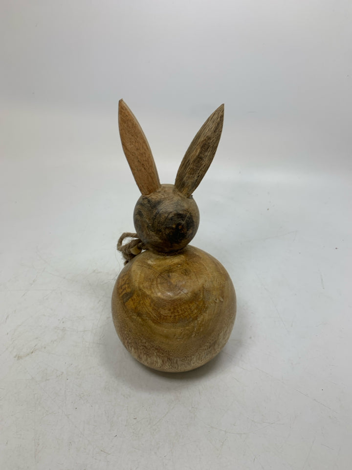 WOOD ABSTRACT RABBIT.