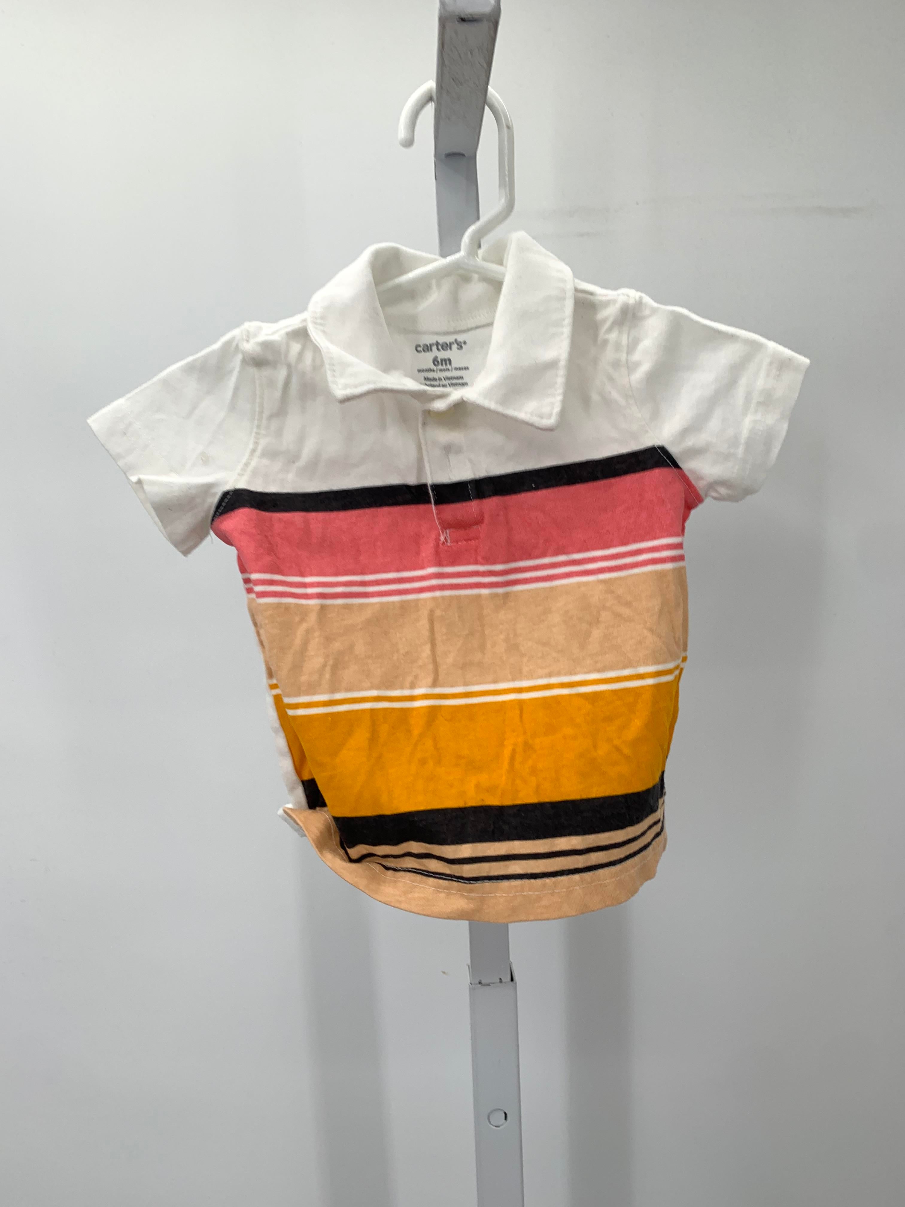 STRIPES KNIT POLO