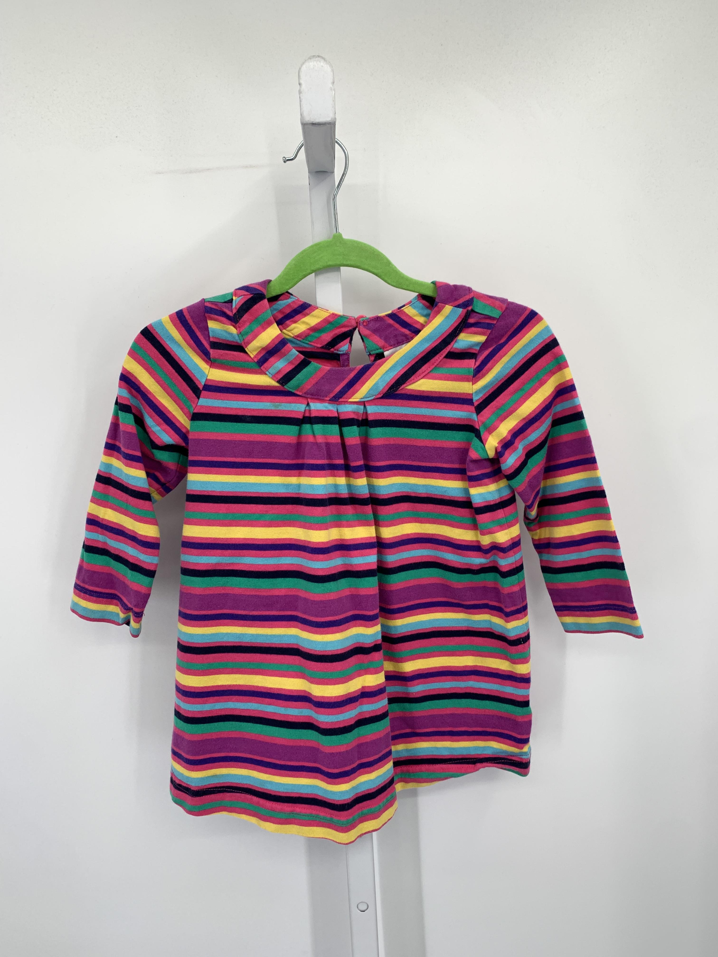 Hanna Anderson Size 3 Girls 3/4 Sleeve Shirt