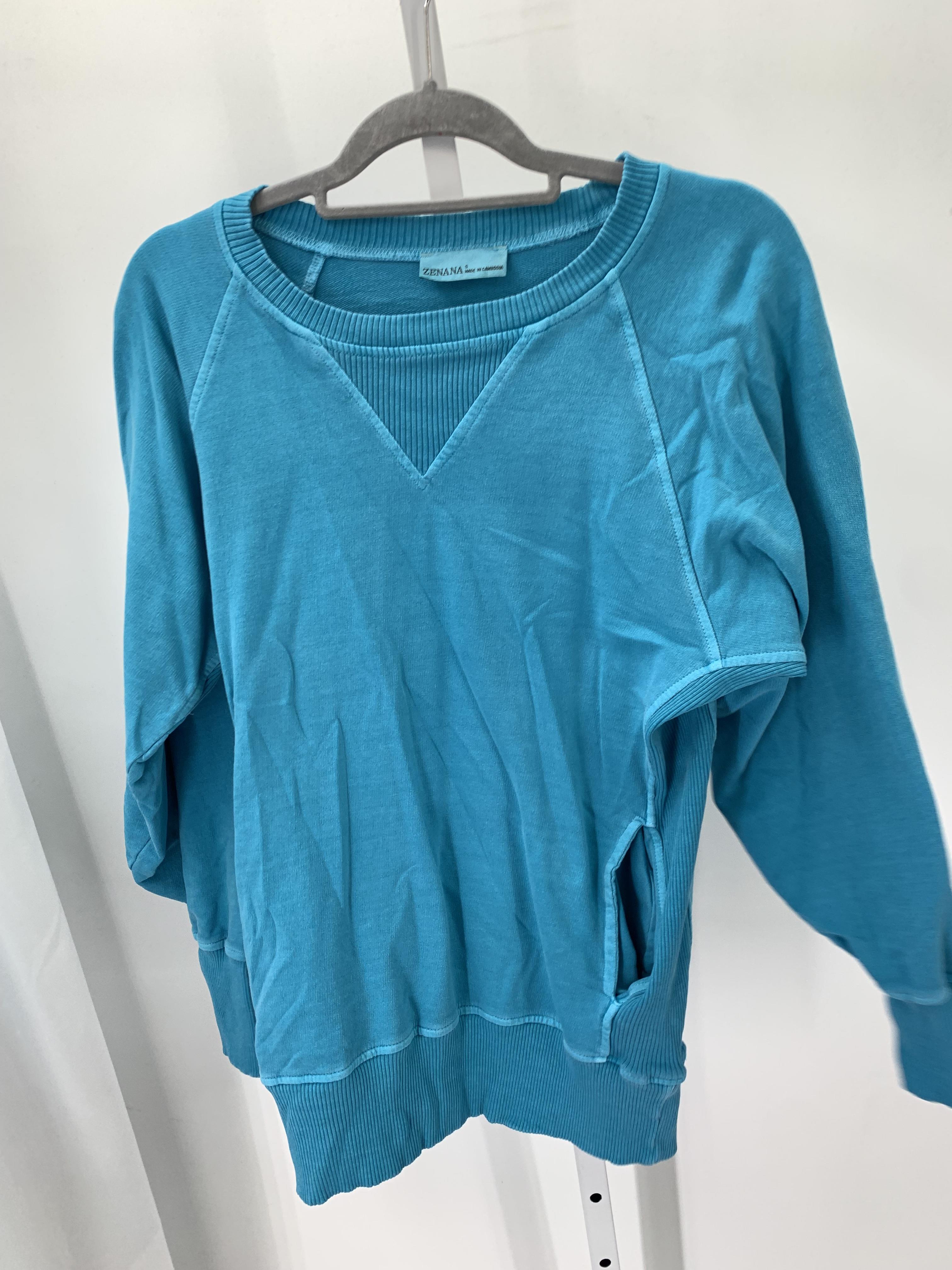 Zenana Size Small Misses Long Sleeve Shirt