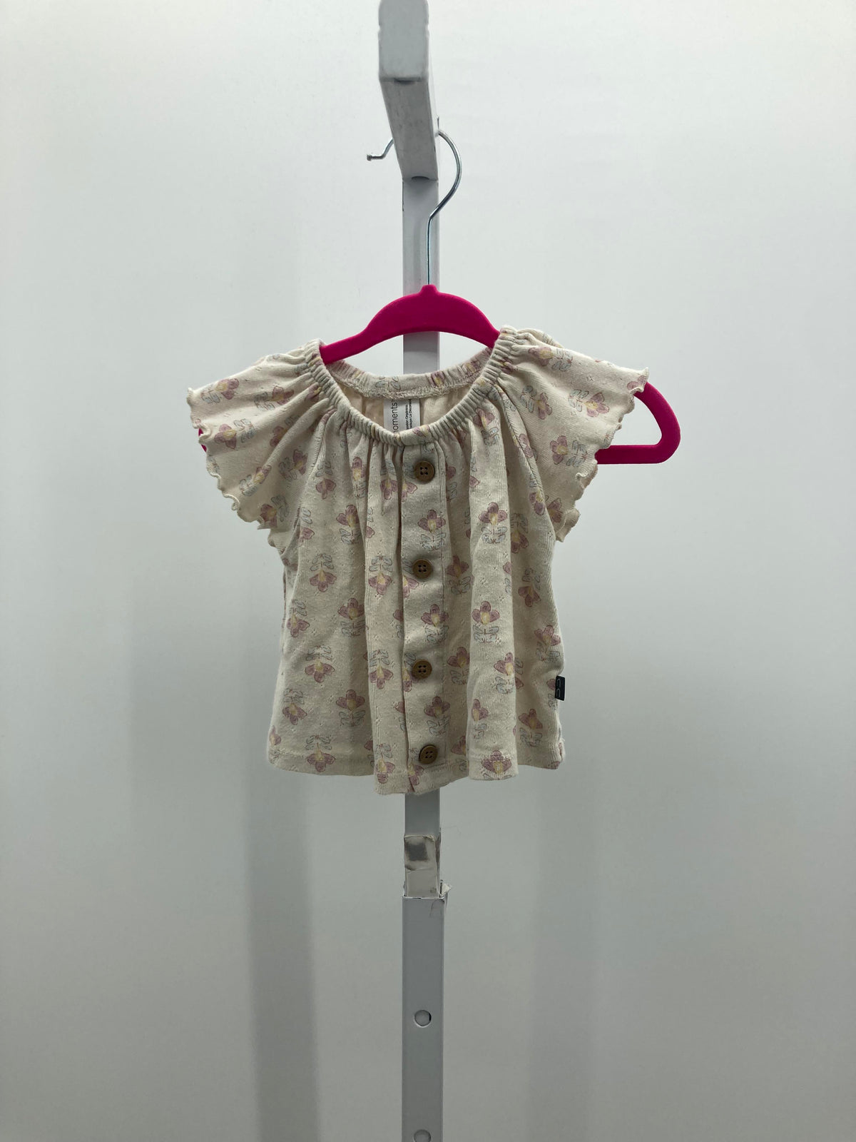 Modern Moments Size 6-9 Months Girls Short Sleeve Shirt